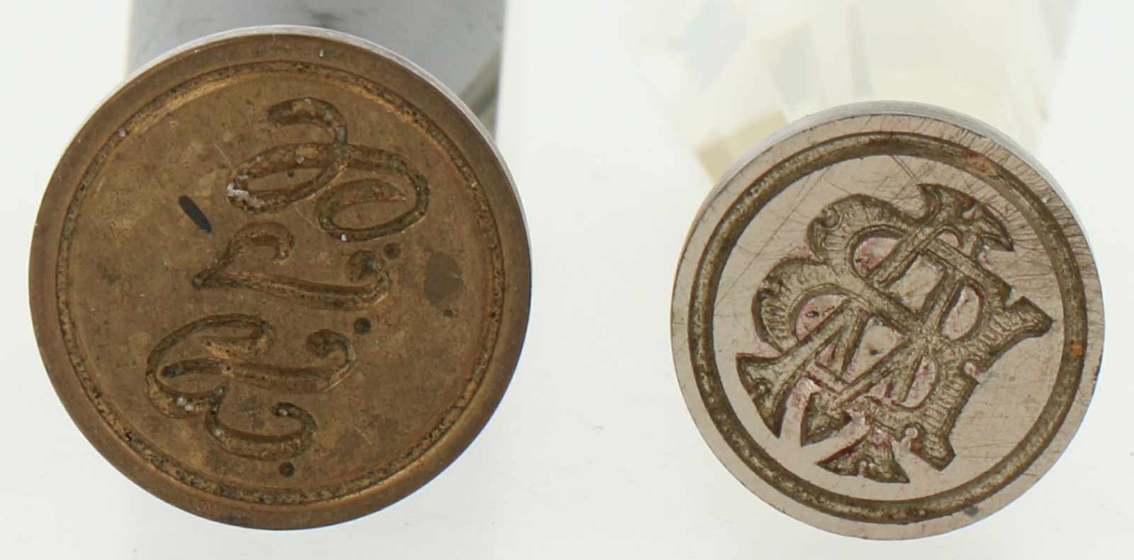 (2) Wax stamps (BLA). - Image 2 of 2