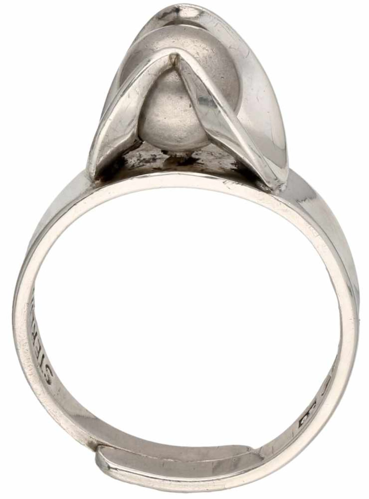 Zilveren Alton ring - 925/1000.Zweden, 1972. Ring is verstelbaar. Ringmaat: 17 mm. Gewicht: 3,8 - Bild 2 aus 3