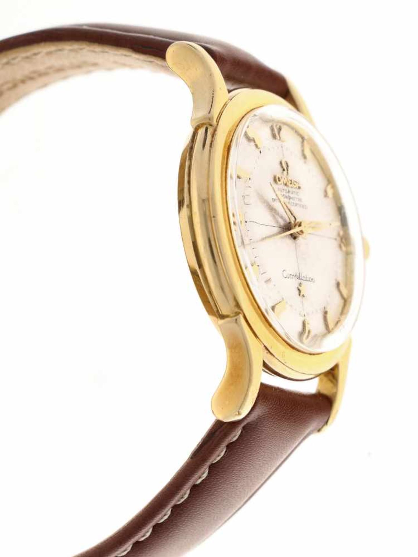 Omega Constellation Pie Pan dog leg 2852 gold2852 - Herenhorloge - Automaat - ca. 1958.Staat: 2 ( - Bild 4 aus 7