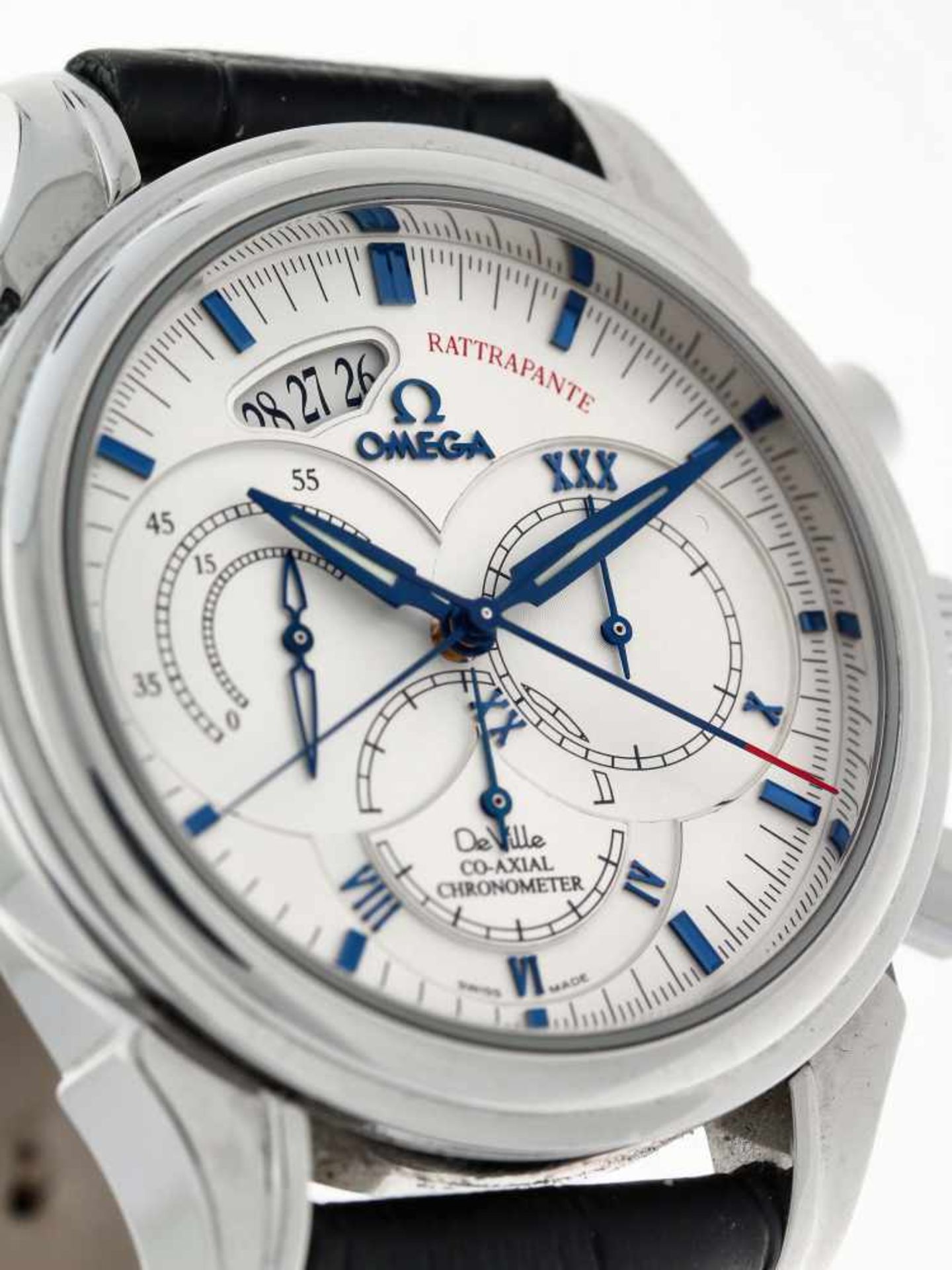 Omega de Ville Rattrapante - Herenhorloge - Automaat - ca. 2006.Staat: 1 (zeer goed) - Materiaal - Bild 6 aus 7