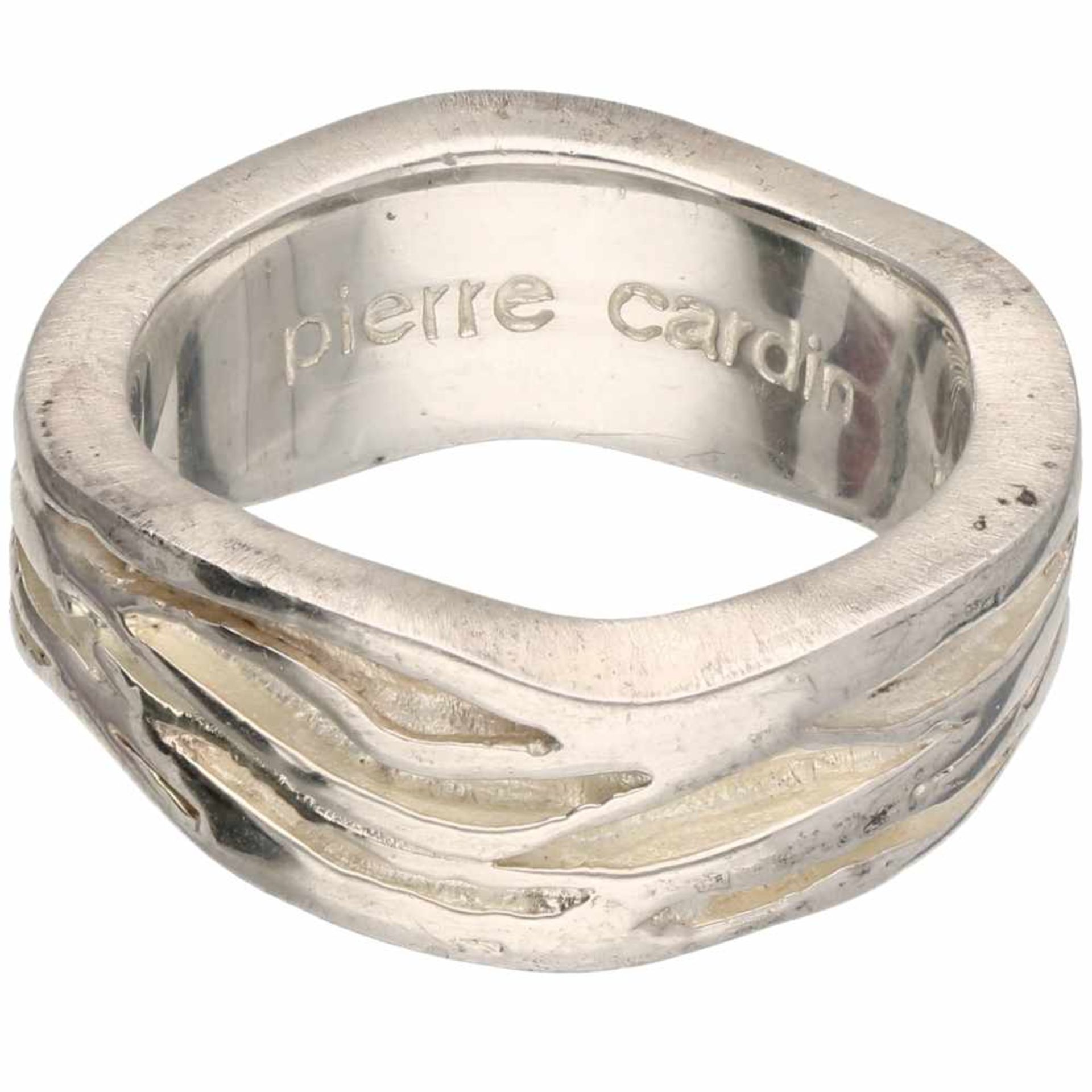 Zilveren Pierre Cardin bandring - 925/1000.Ringmaat: 17,25 mm. Gewicht: 9,3 gram.Silver Pierre - Bild 2 aus 3