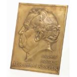 Abraham Kuyper Plaquette.