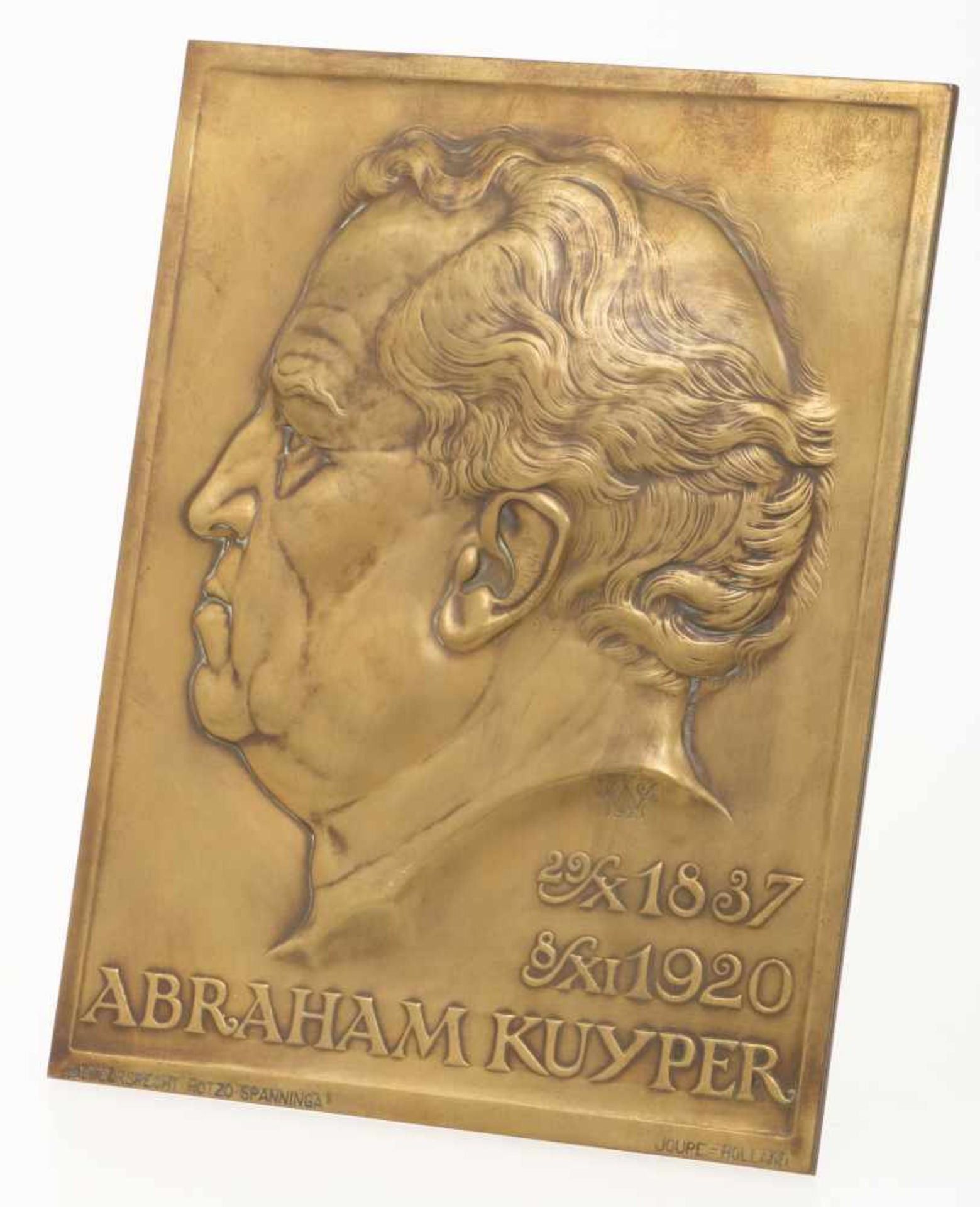 Abraham Kuyper Plaquette.