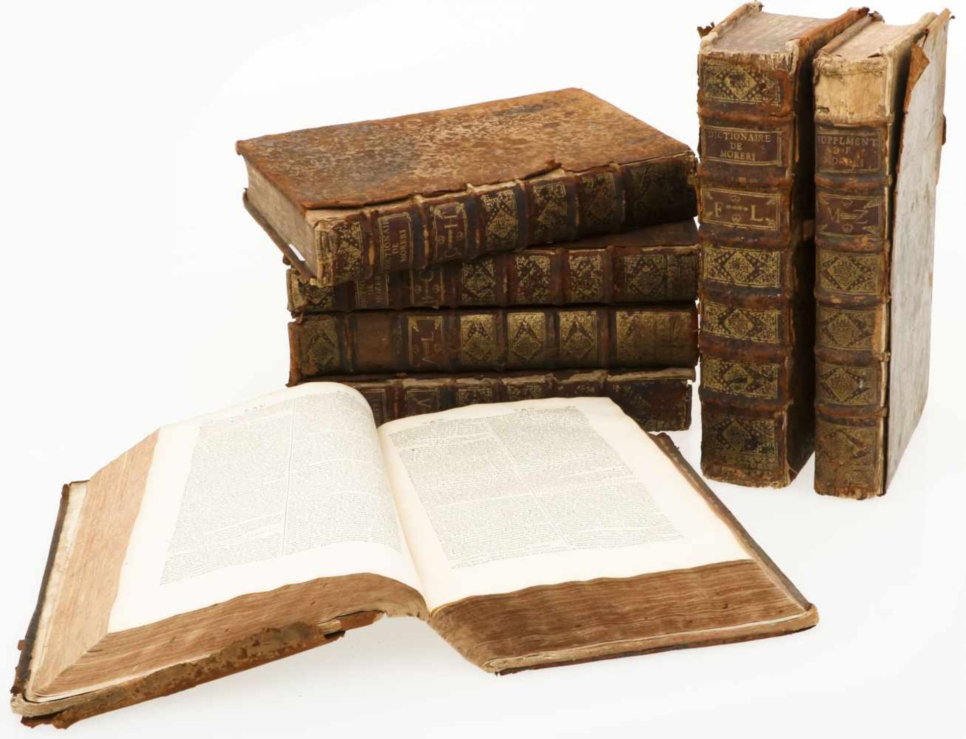 Louis Moreri (1643-1680) - Le grand dictionnaire historique ou Le mélange curieux de l'histoire - Bild 2 aus 5