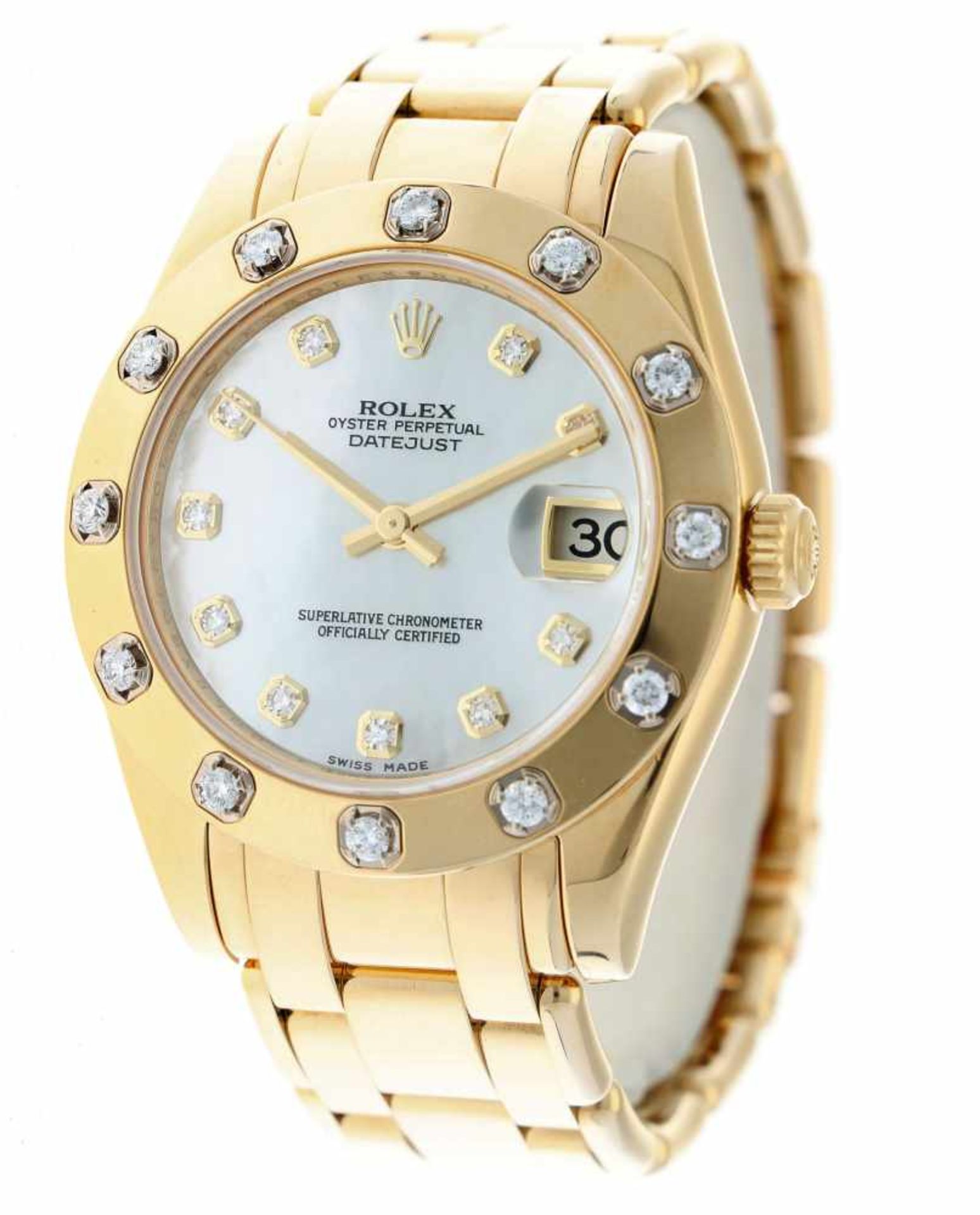 Rolex Datejust Pearlmaster 81318 - Dameshorloge - Ca. 2012. - Image 2 of 7