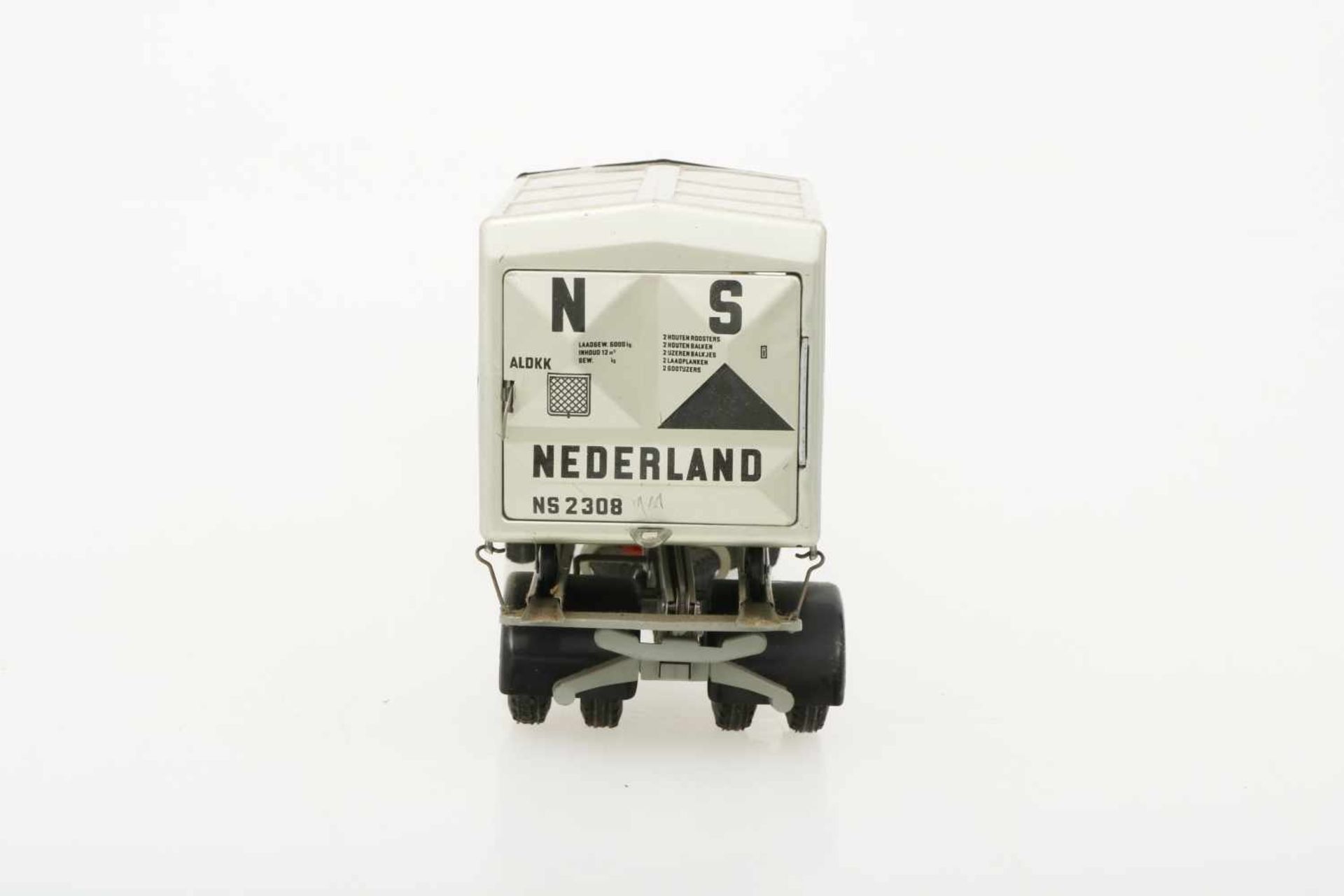 Arnold DAF truck van Gend & Loos met container NS van huis tot huis. - Image 5 of 5