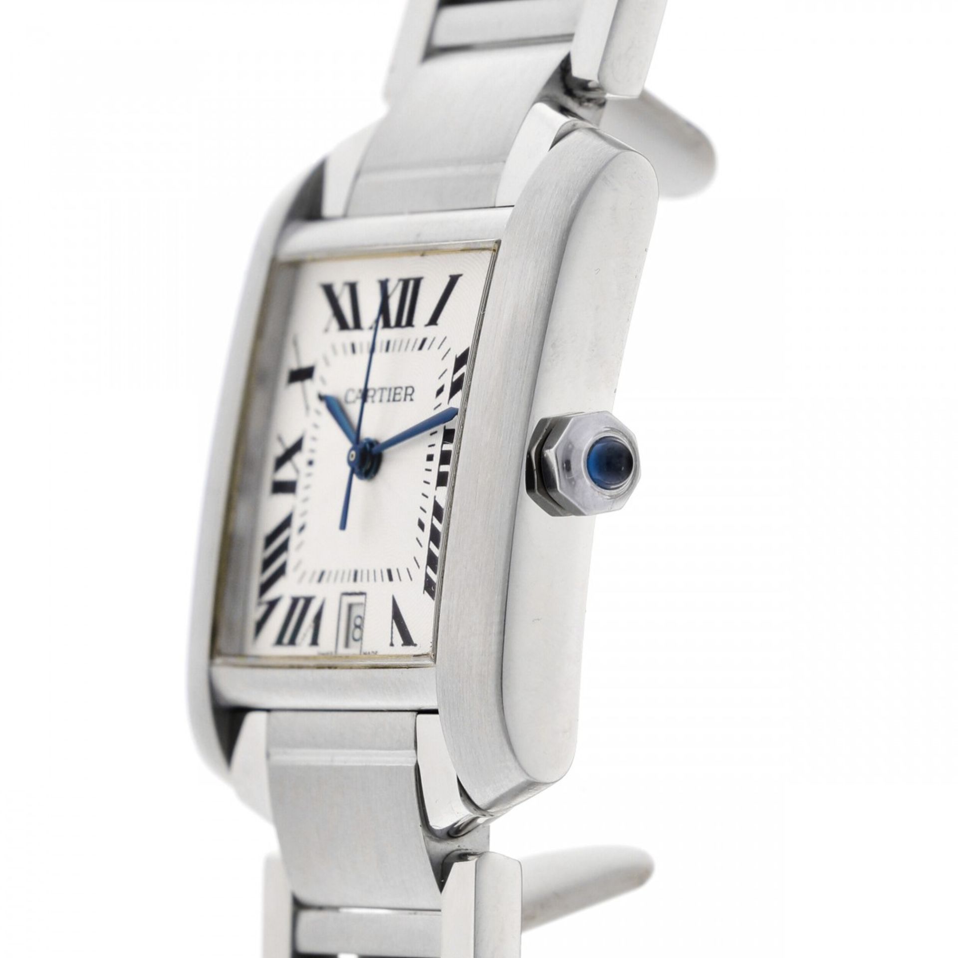 Cartier Tank Francaise 2302 - Herenhorloge - ca. 2000 - Bild 5 aus 6