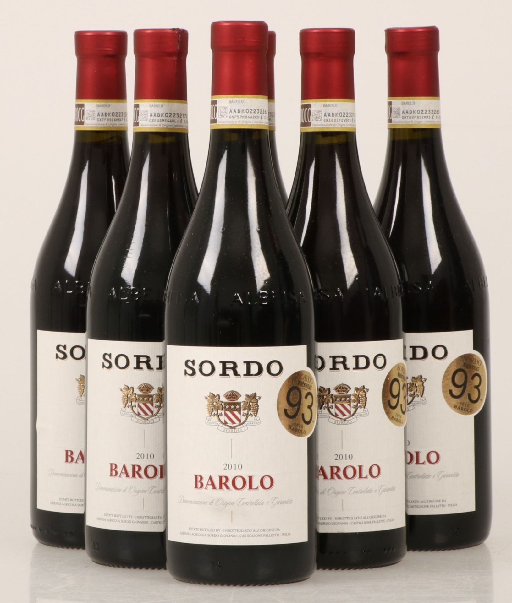 (6x) Sordo - Barolo - 2010.