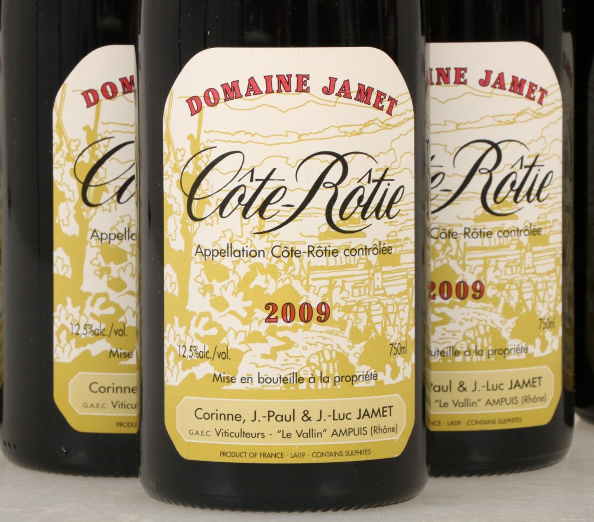 (7x) Domaine Jamet - Côte Rôtie - 2009. - Bild 2 aus 2