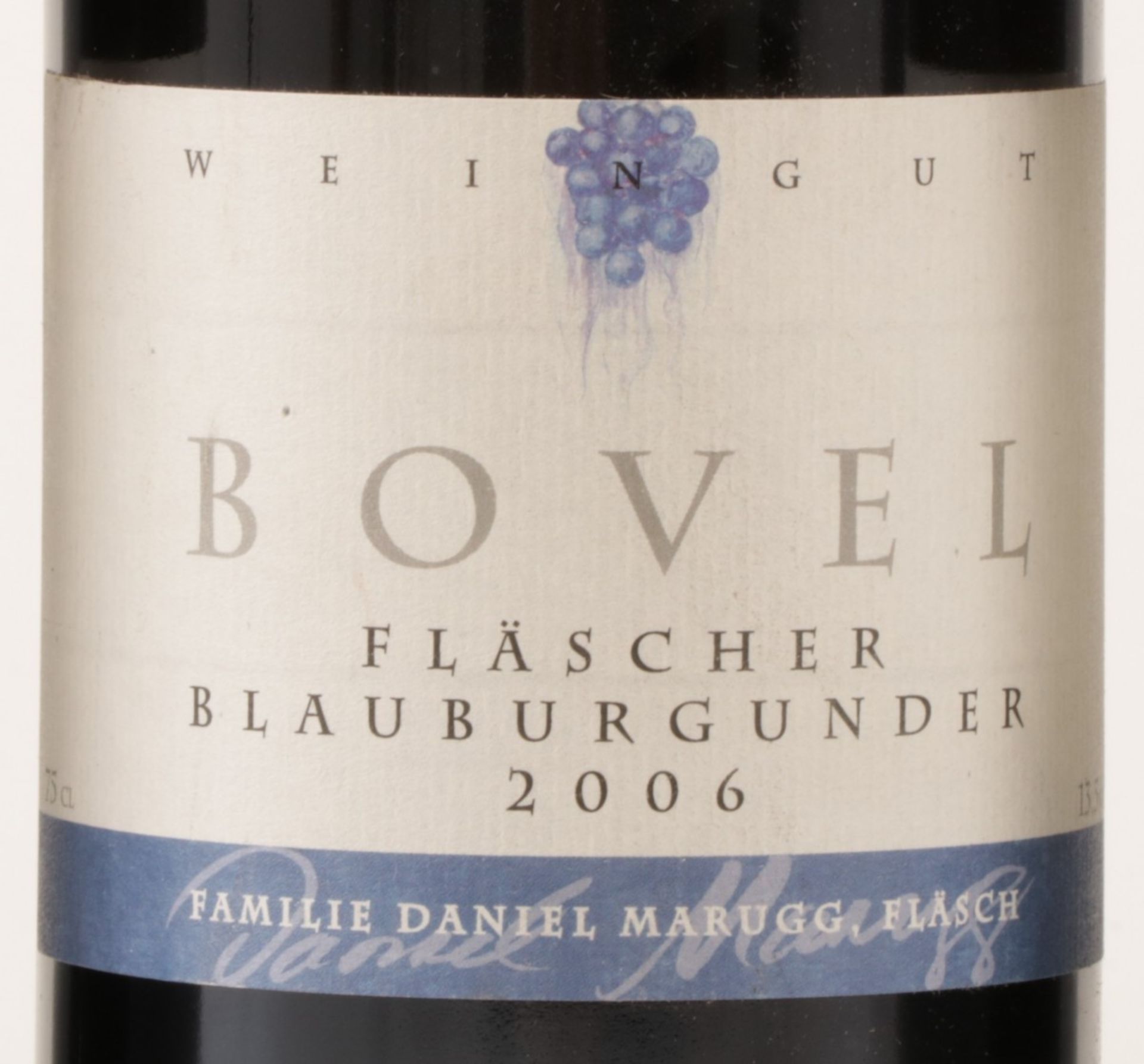 (4x) Familie Daniel Marugg - Bovel - Fläscher Blauburgunder - 2006. - Bild 2 aus 2