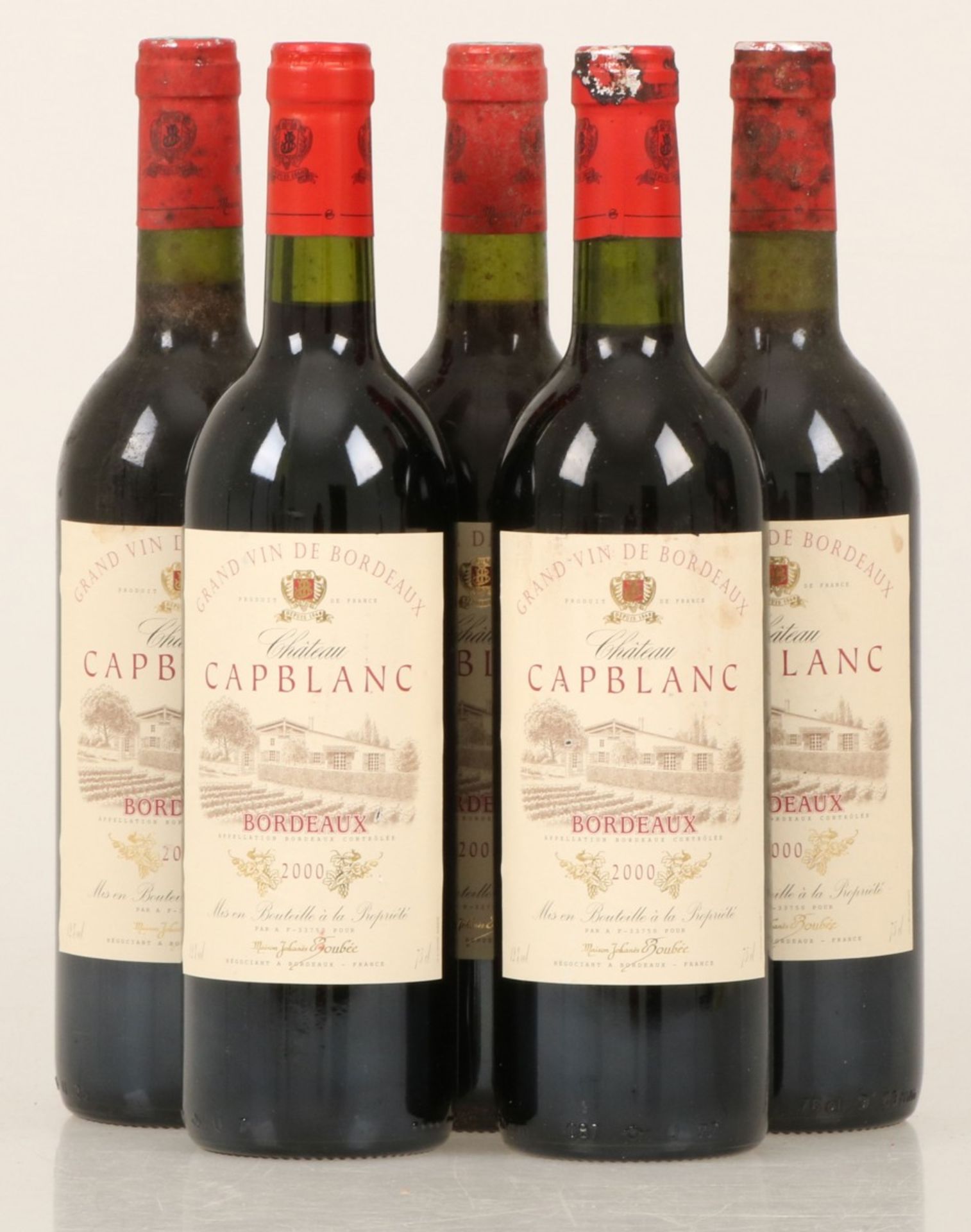 (5x) Château Capblanc - Bordeaux - 2000.