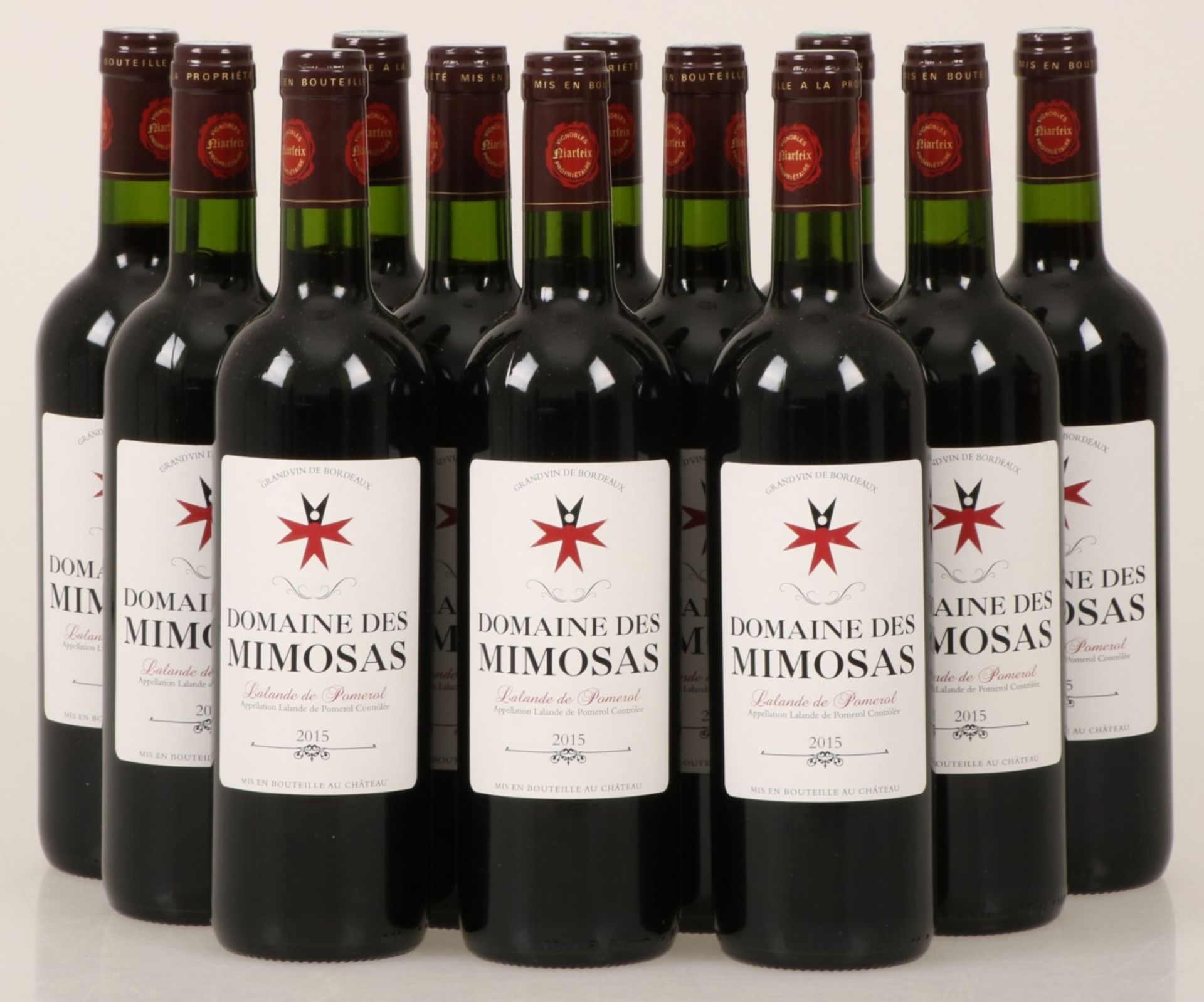 (12x) Domaine des Mimosas - Lalande-de-Pomerol - 2015.