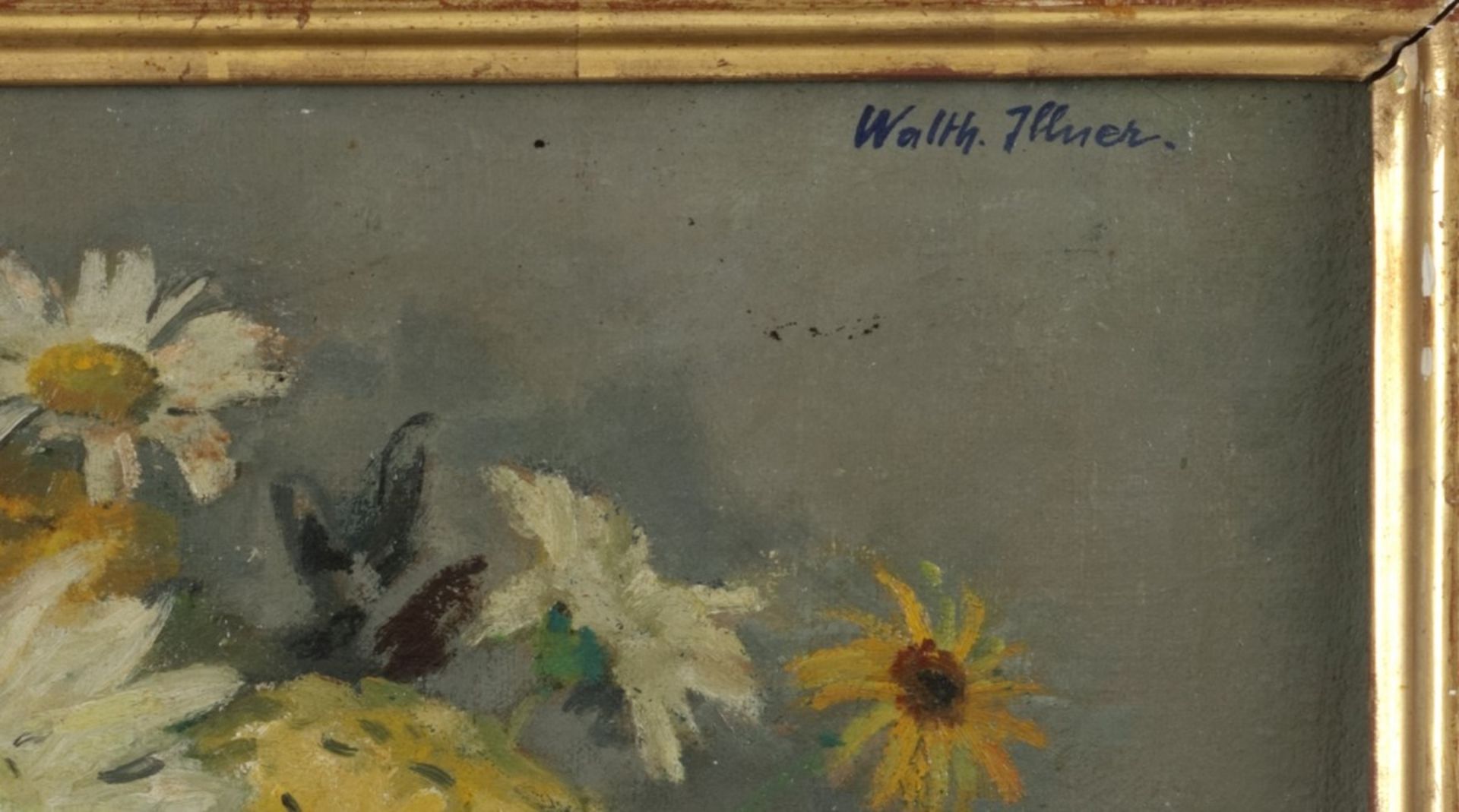 Walther Illner(1874-?), stilleven van bloemen. - Bild 3 aus 4