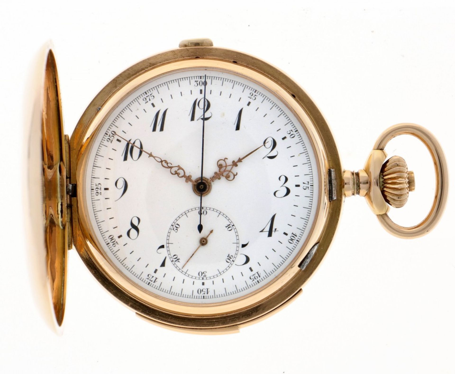 Zakhorloge minutenrepetitie Chronograaf - ca. 1900