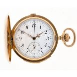 Zakhorloge minutenrepetitie Chronograaf - ca. 1900