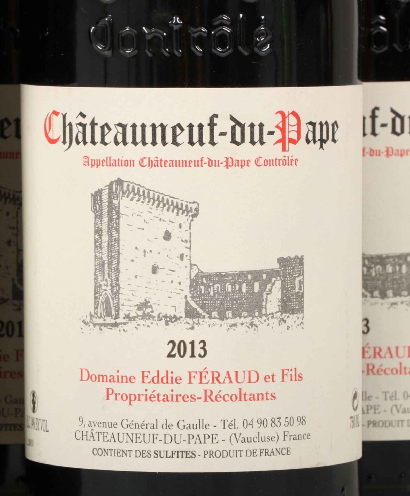 (9) Domaine Eddie Féraud et Fils - Châteauneuf-du-Pape - 2013. - Bild 2 aus 2