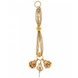 Chatelaine - Filligrain - Goud 18 karaat