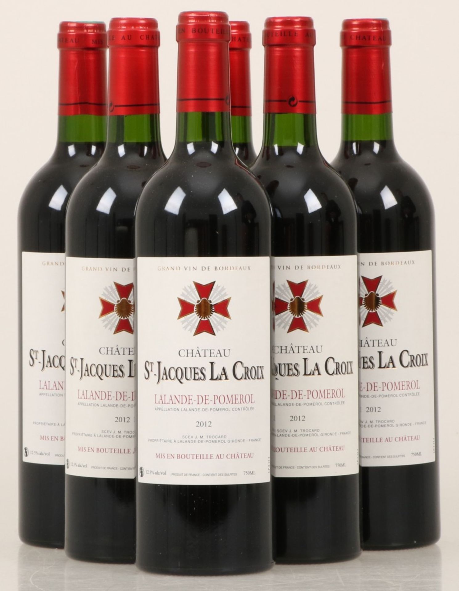 (6) Château St-Jacques la Croix - Lalande-de-Pomerol - 2012.