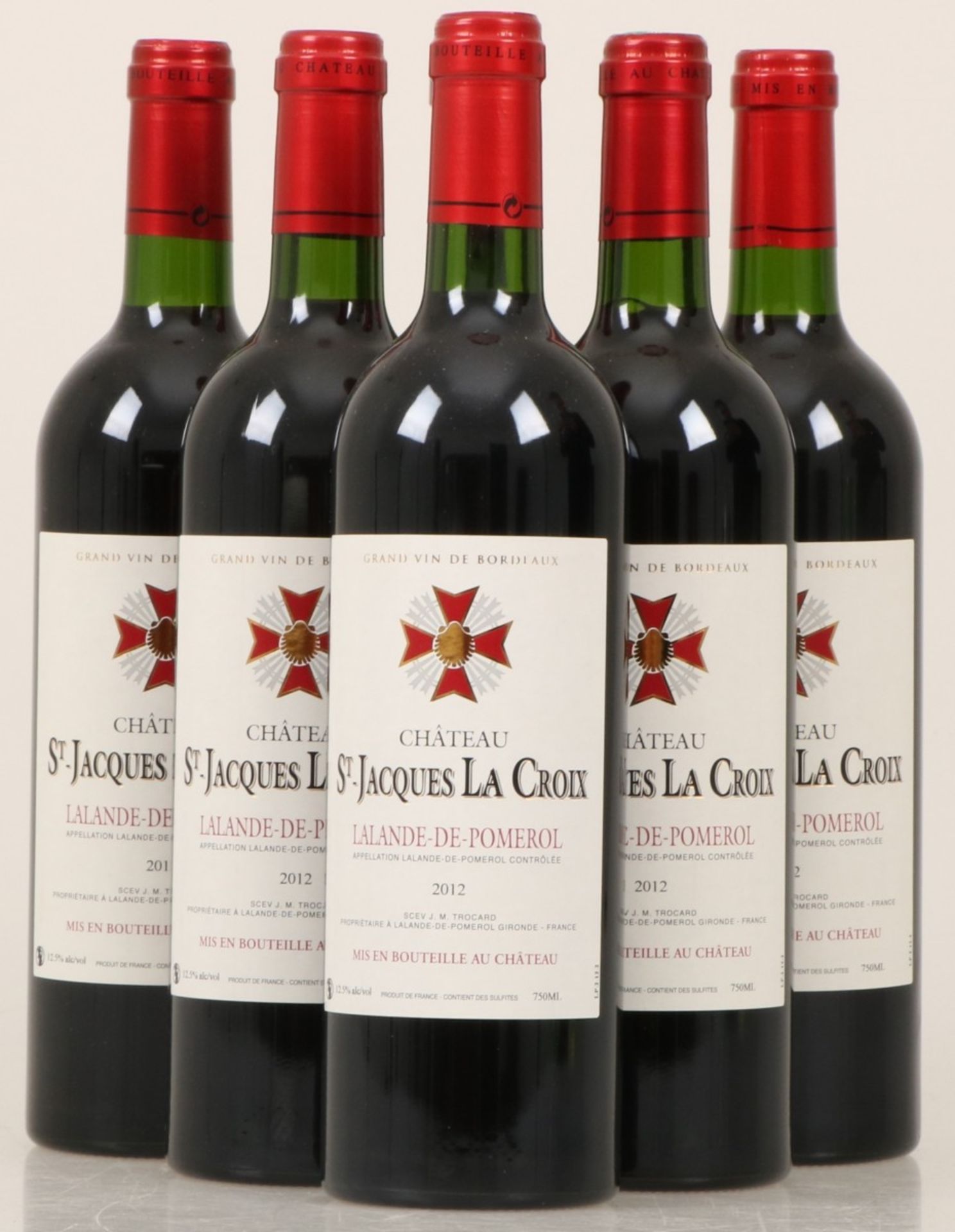 (6) Château St-Jacques la Croix - Lalande-de-Pomerol - 2012.