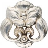 Zilveren Georg Jensen no.97 orchidee broche - 925/1000.