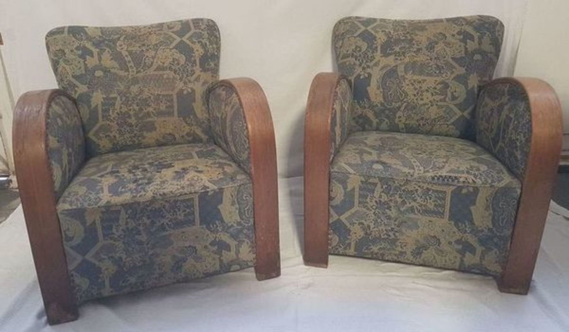 (Meubels) Art deco fauteuils jaren 30