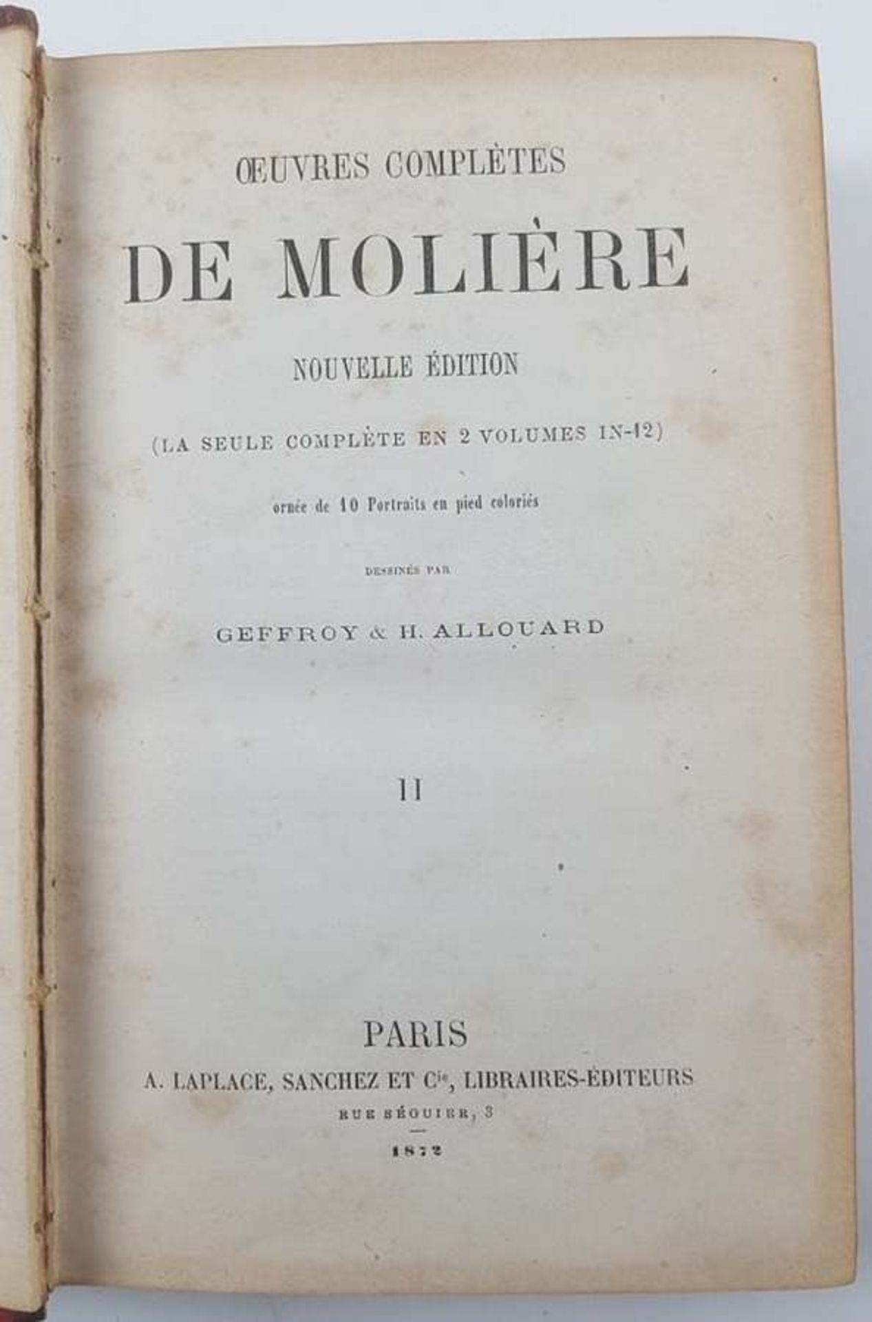 (Boeken) (Boeken) Oeuvres Completes de Moliere + 1 andere - Bild 3 aus 7