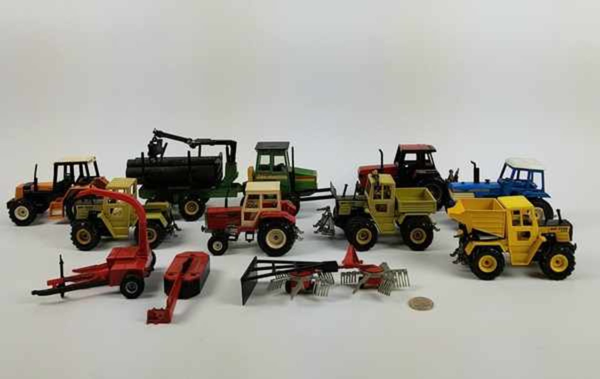 (Speelgoed) Siku miniatuur landbouwmachines en tractoren - Image 2 of 4