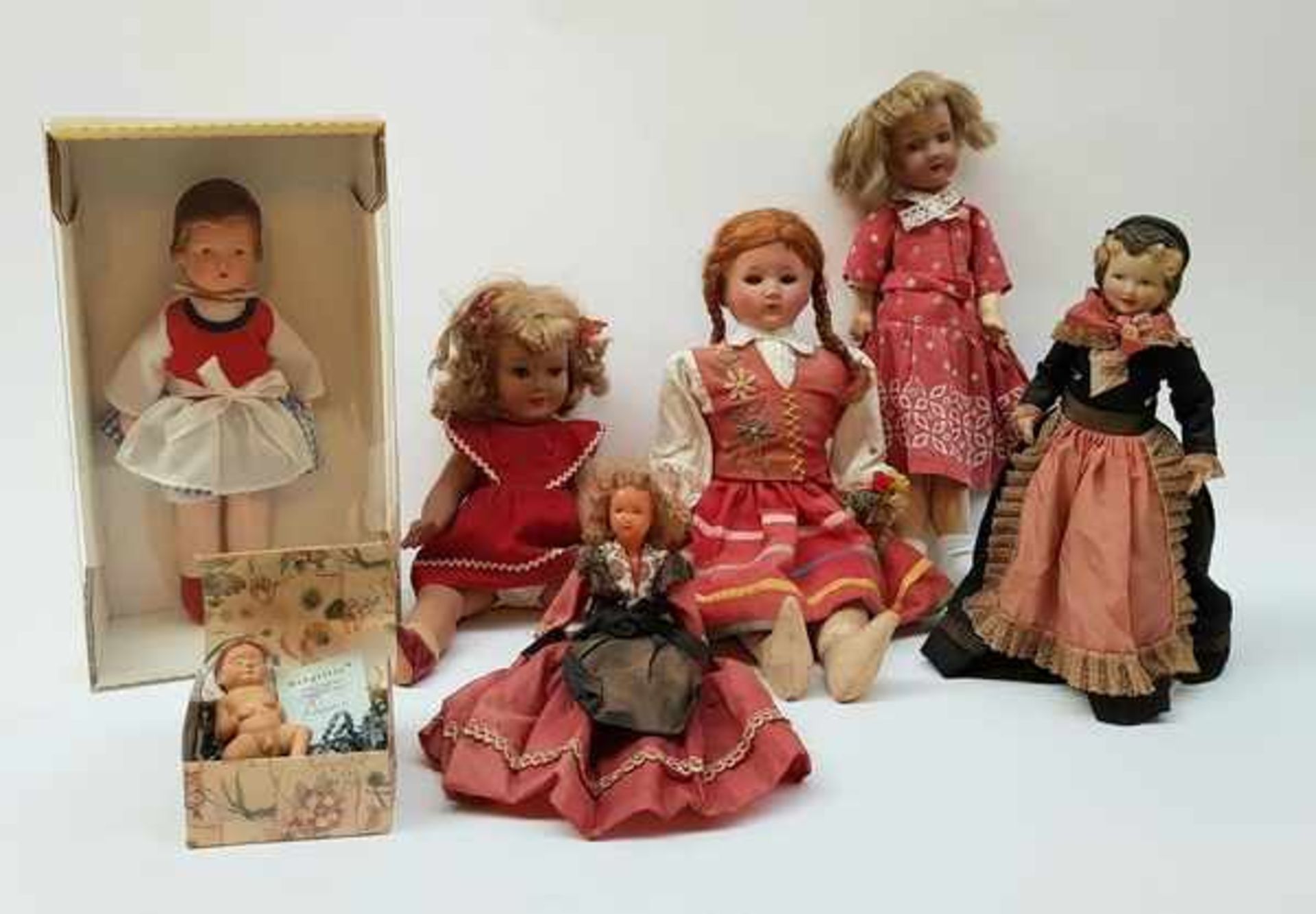 (Curiosa) Divers lot poppen