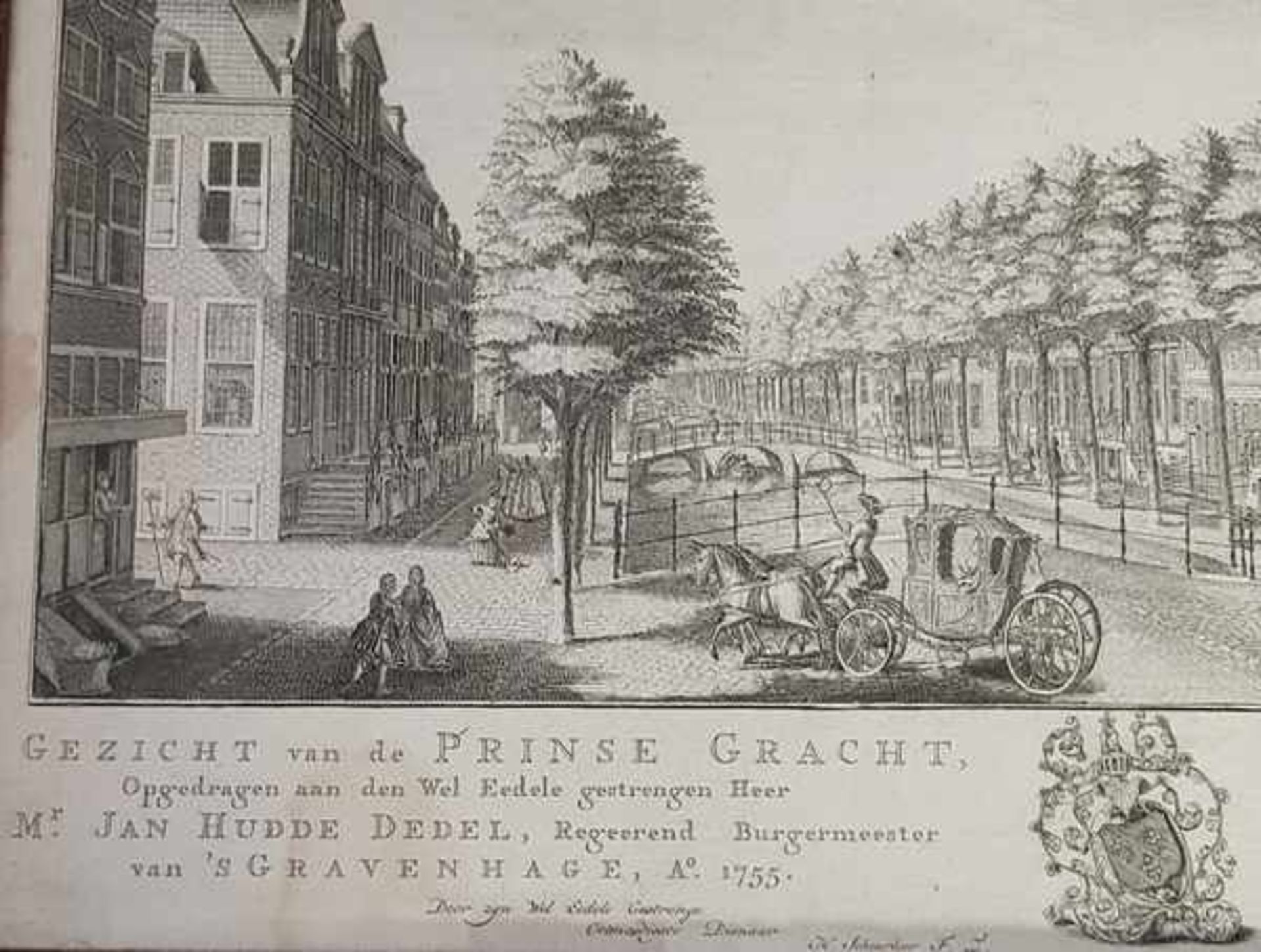 (Kunst) Gravure J. de Riemer 1755 - Bild 5 aus 5