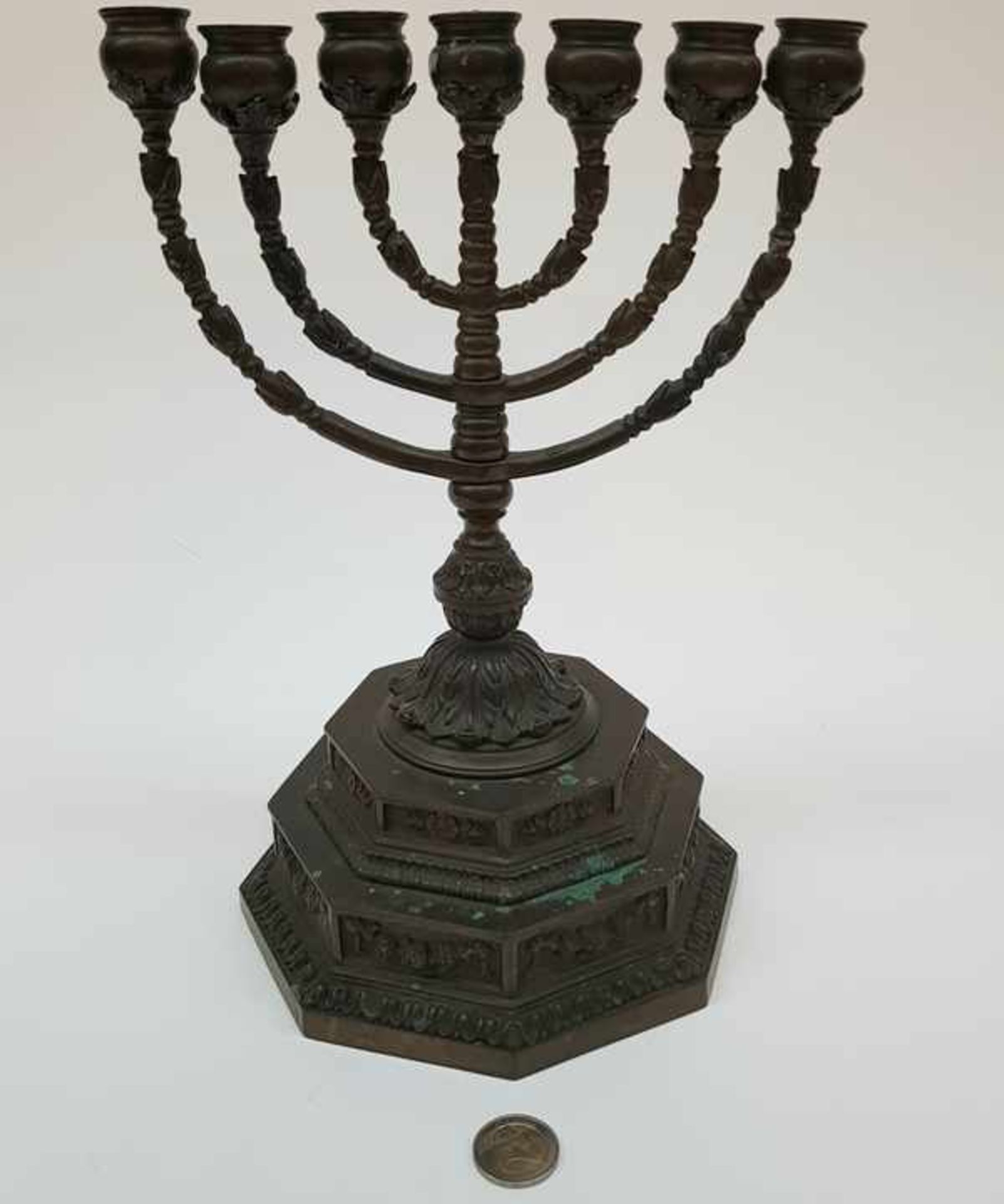 (Curiosa) Kandelaar Menorah - Bild 4 aus 6