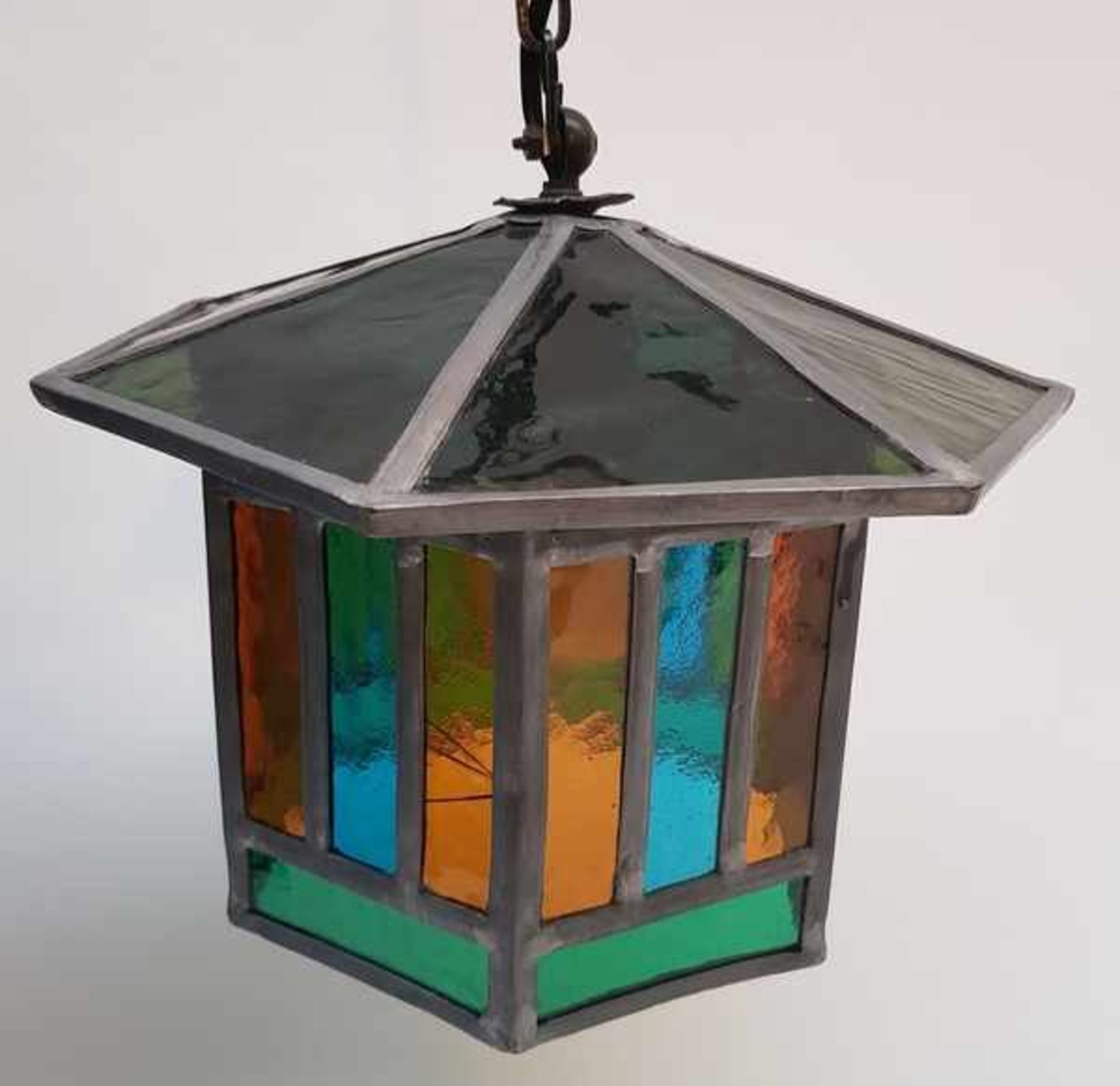 (Curiosa) Lamp glas in lood