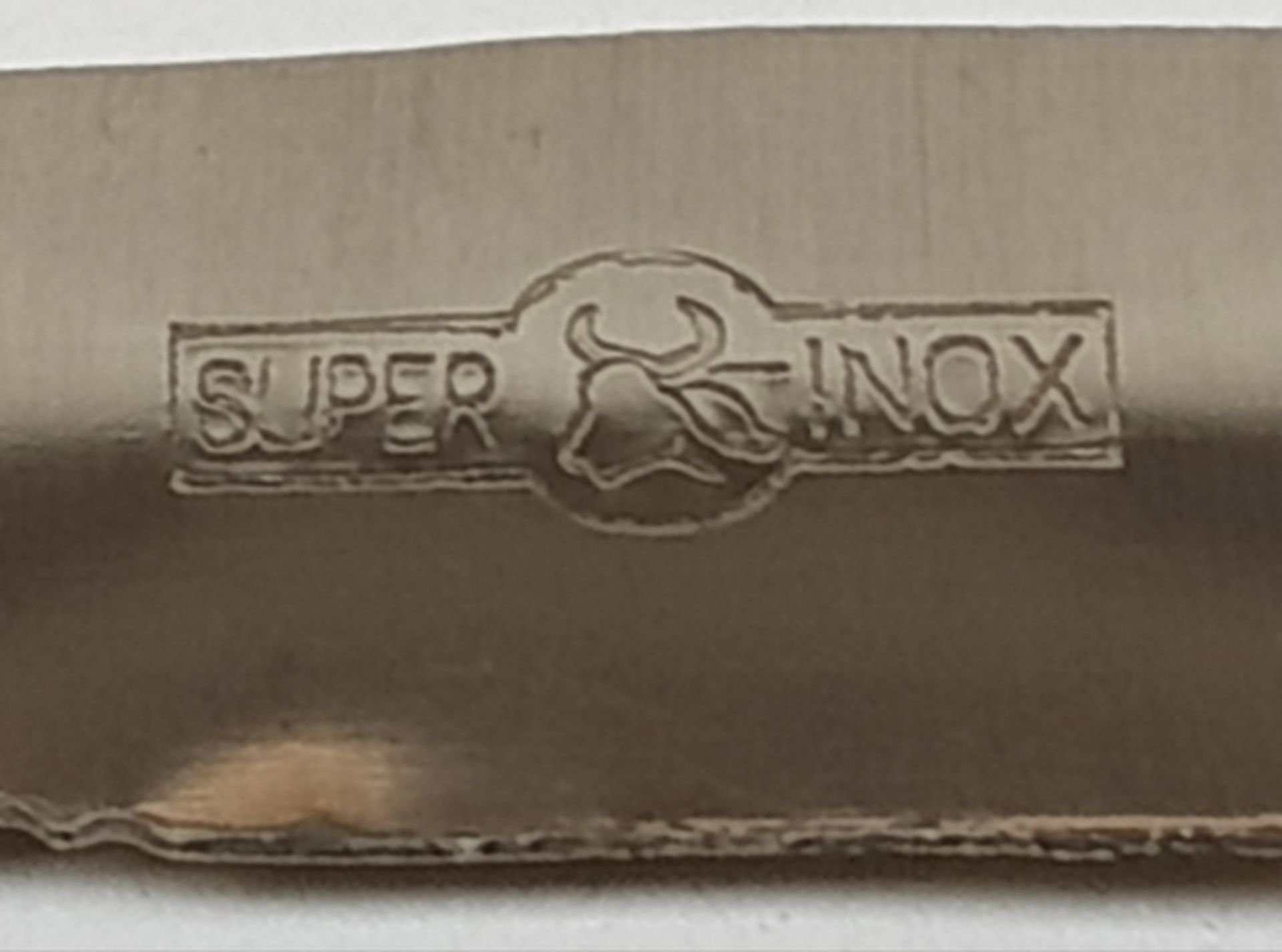 (Curiosa) Bestekset in cassetteBestekset Super Inox, 12-delig in orginele kartonnen doos. - Bild 3 aus 4