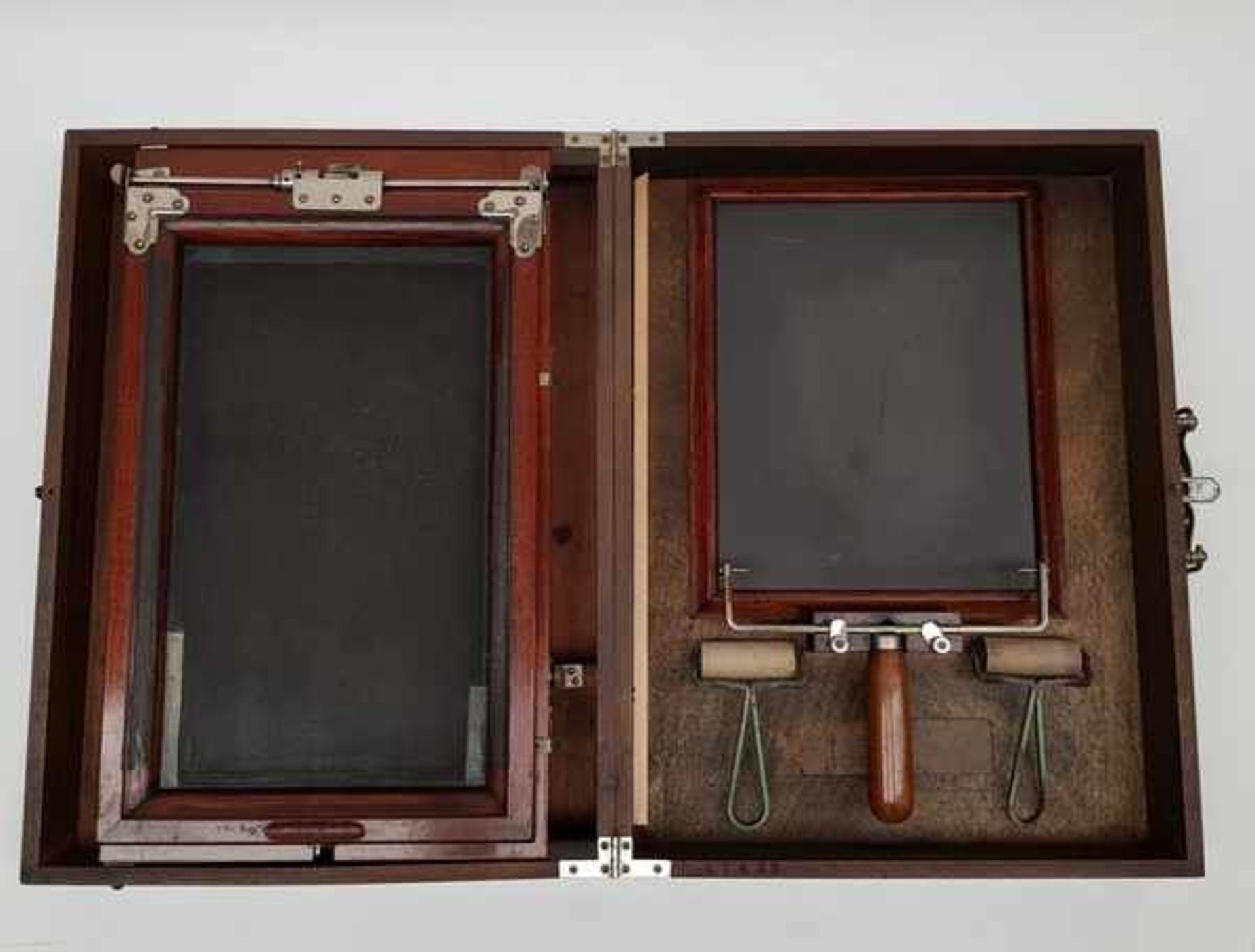 (Curiosa) Ellams Duplicator LondonStencil apparaat in mahoniehouten kist van Ellams Duplicator - Bild 5 aus 10