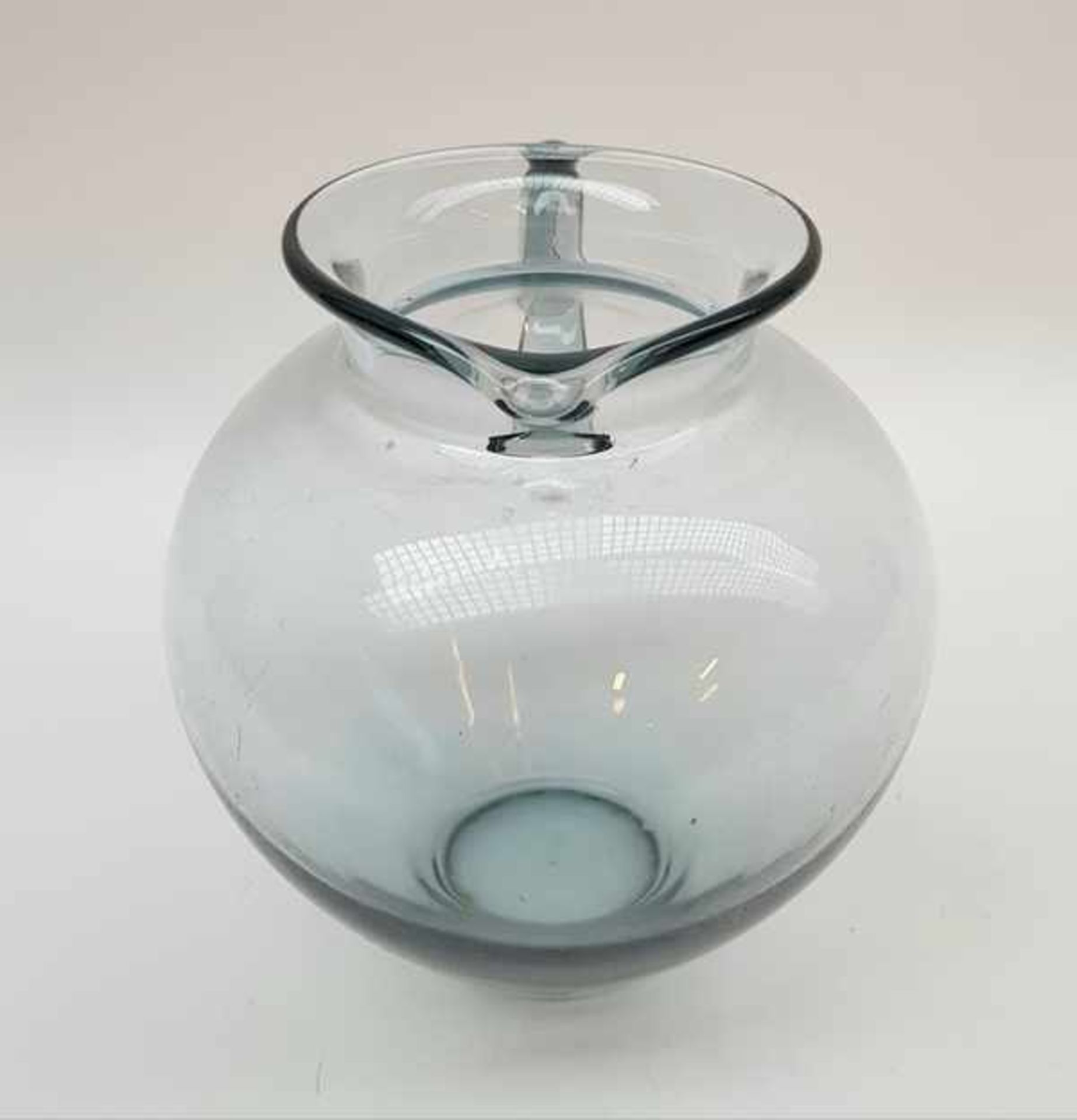 (Toegpaste kunst) Glazen waterkan, A.D. Copier LeerdamGrijs glazen waterkan, ontwerp A.D. Copier - Bild 4 aus 5