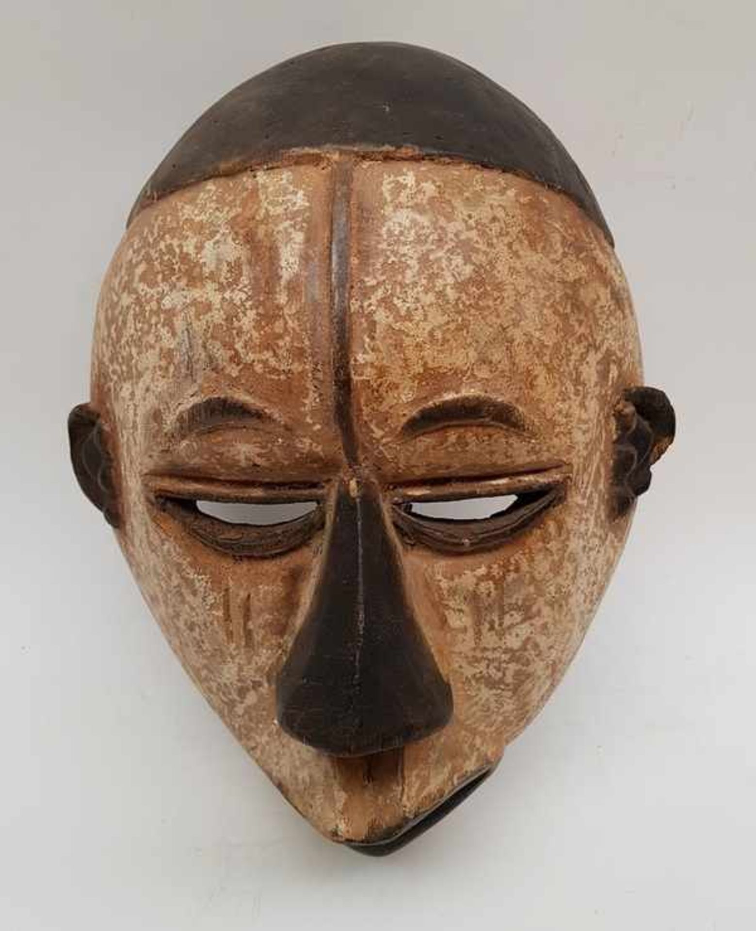 (Etnografica) Hout. Decoratieve Maskers Nigeria. Africa.Hout. Decoratieve Maskers Nigeria. Africa. - Image 2 of 8