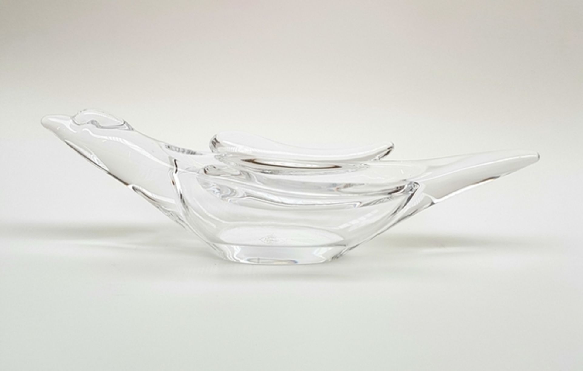 (Design) Glazen vogel Art Vannes FranceKristal glazen vogel Art Vannes France jaren 50. Conditie: