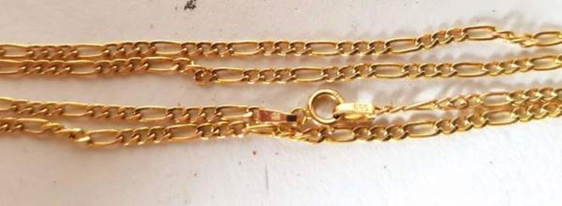 (Goud) Gouden ketting14 karaat goud, gewicht 1,45 gram. Conditie: Goed - Image 2 of 2