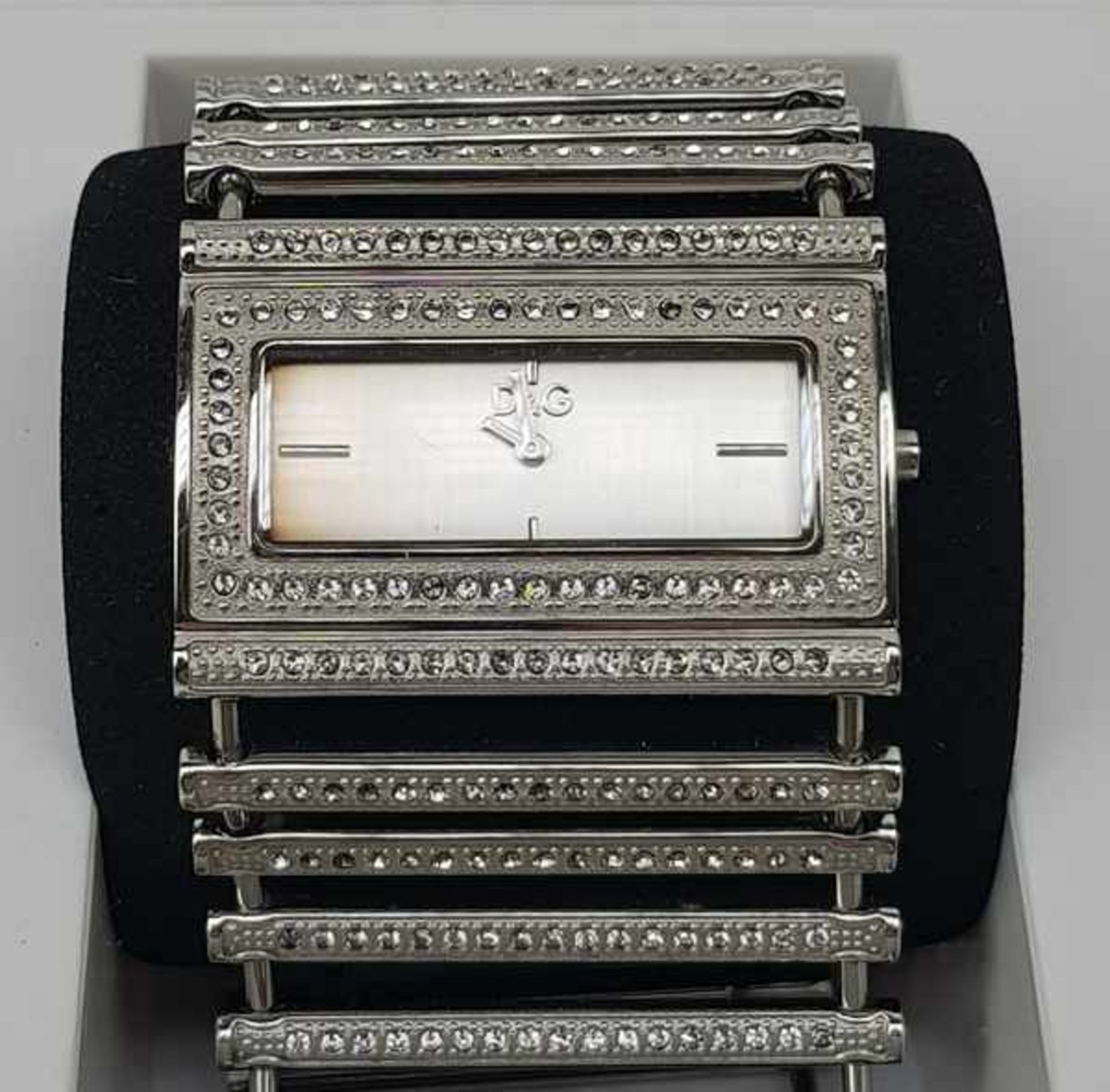 (Design) Dolce & Gabbana horlogeHorloge Dolce & Gabbana in orginele doos. Conditie: Verkleuring - Image 2 of 9