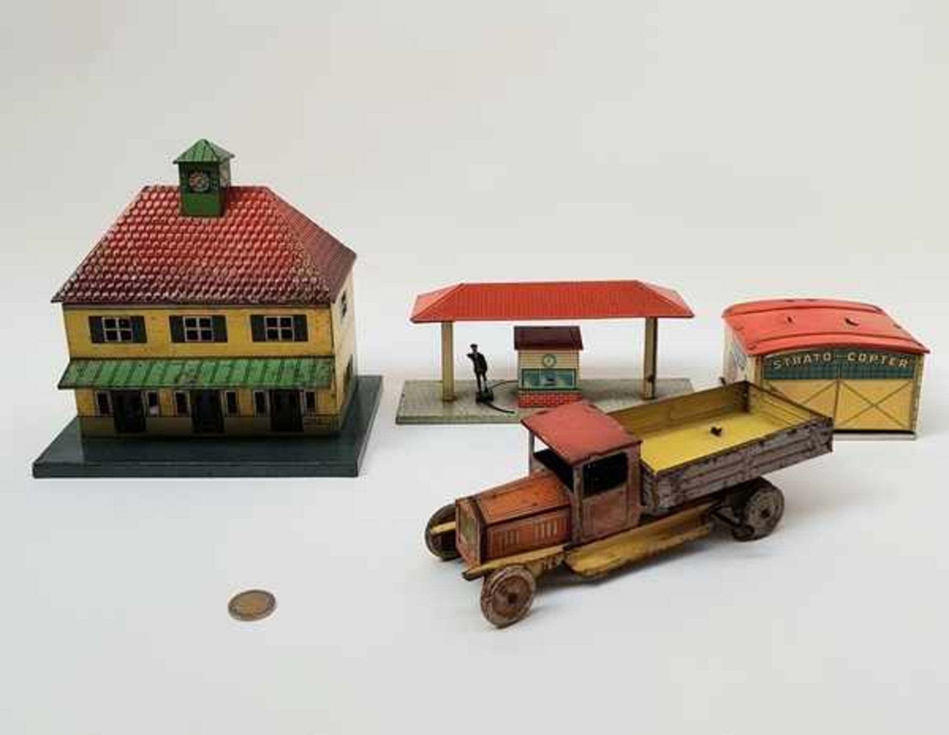 (Speelgoed) Blikken speelgoedLot blikken speelgoed waaronder KBN Karl Bub Nürnberg station, auto, - Image 2 of 10