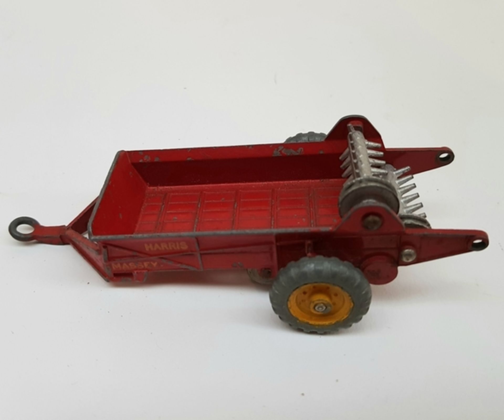 (Speelgoed) Dinky ToysLandrover, open aanhangers, politiemotor met zijspan en Massey Harris bemester - Image 5 of 15