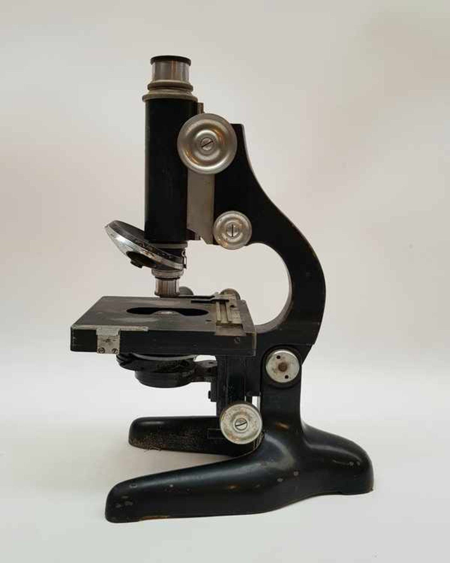 (Antiek) Microscoop W & H Seibert WetzlarMicroscoop W & H Seibert Wetzlar in orginele kist circa