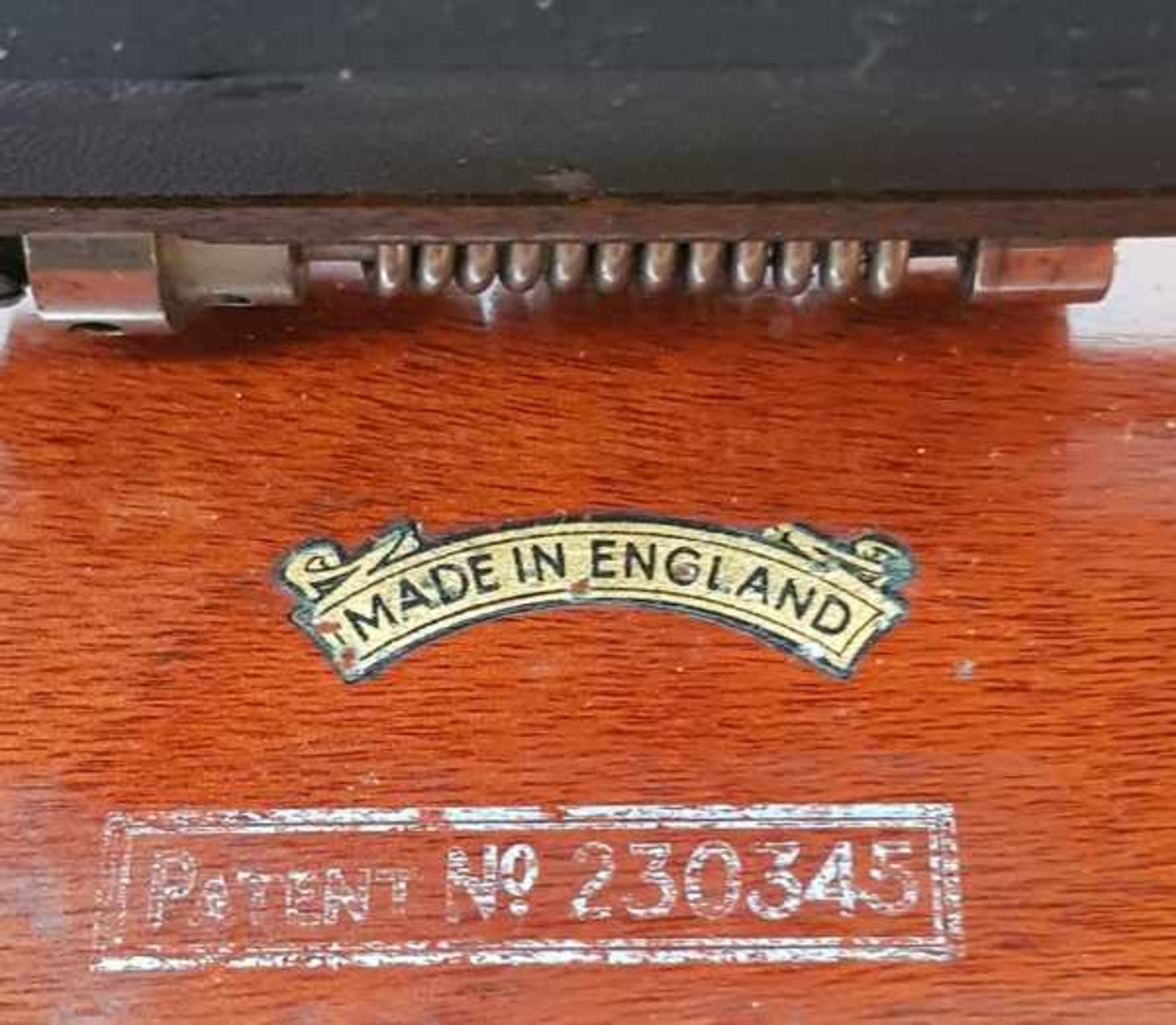 (Curiosa) Ellams Duplicator LondonStencil apparaat in mahoniehouten kist van Ellams Duplicator - Image 10 of 10
