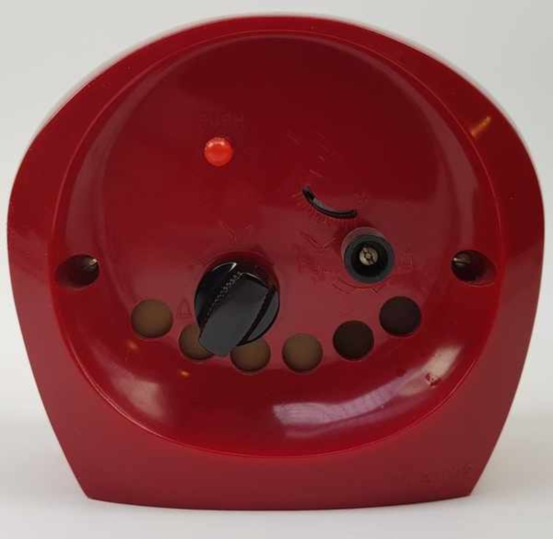 (Design) Klok Rhythm Japan Alarm 2 JewelsRhythm Space Age jaren '70 klok, mechanisch met alarm. - Bild 2 aus 5