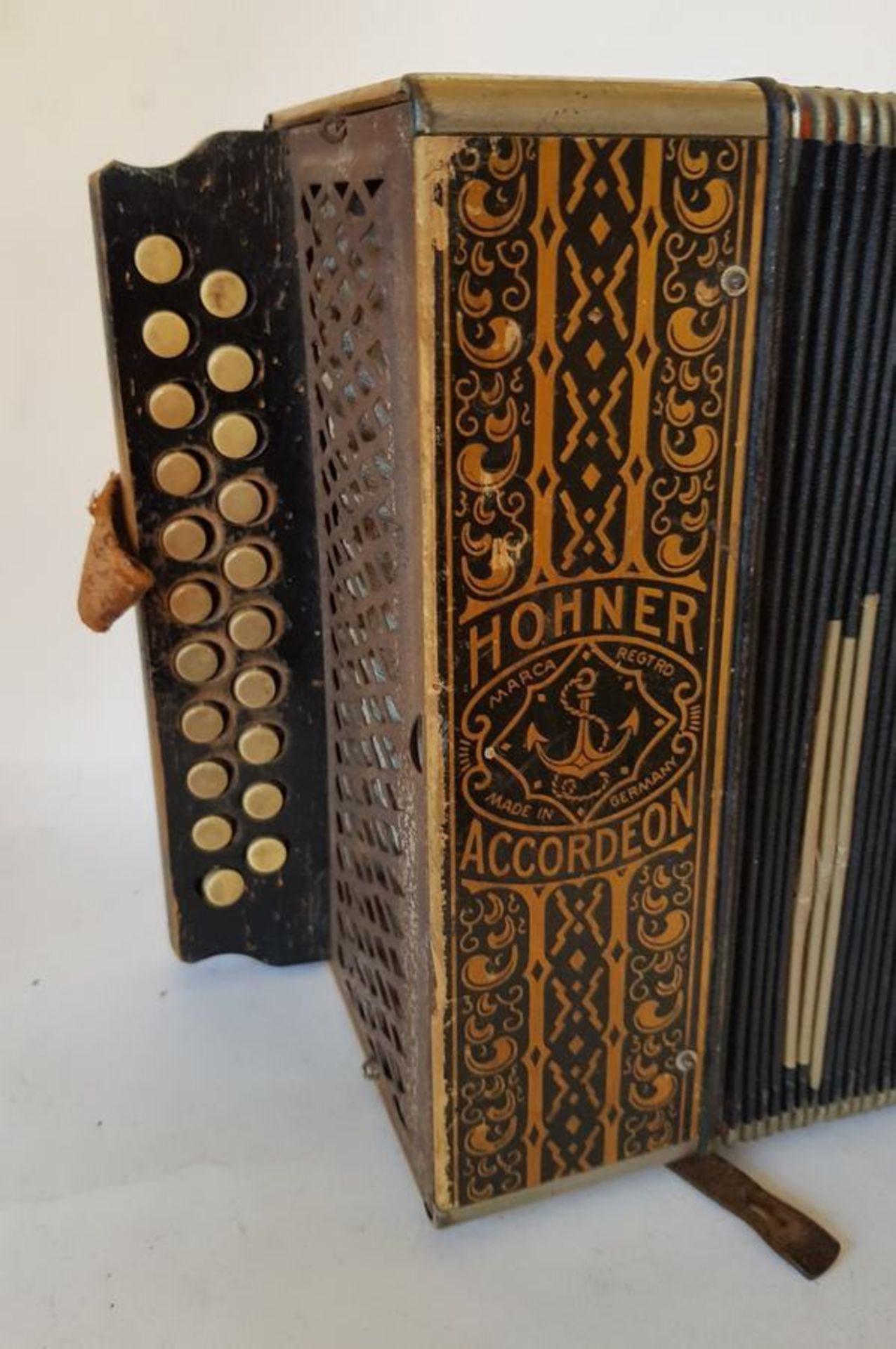 (Muziekinstrumenten) Hohner accordeonHohner accordeon, Marca Registrada, Duitsland, in koffer, circa - Bild 4 aus 5