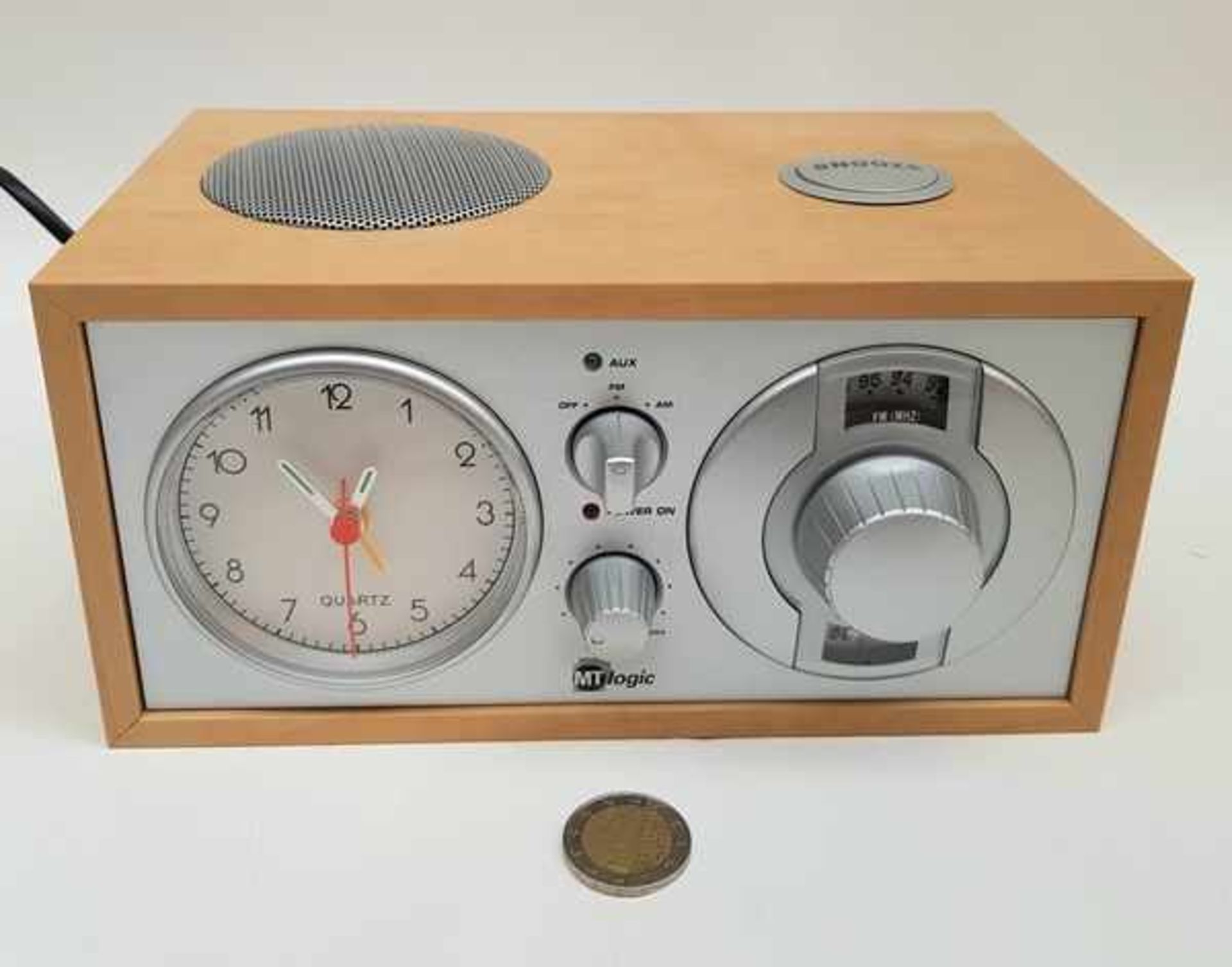 (Design) Radio MT LogicRadio MT Logic fm/am 220 volt. Conditie: Goed, in werkende staat. Afmetingen: - Bild 4 aus 7