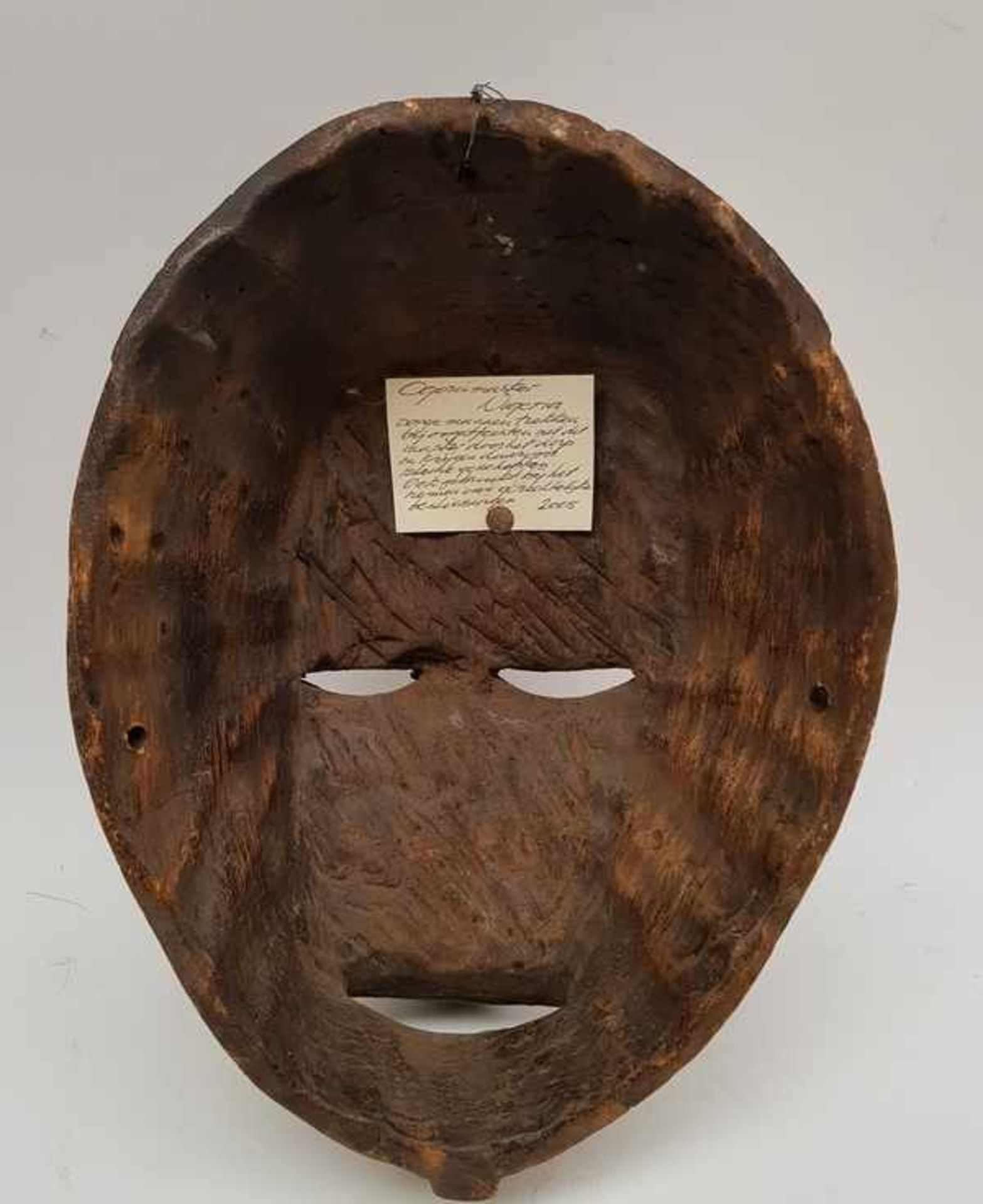 (Etnografica) Hout. Decoratieve Maskers Nigeria. Africa.Hout. Decoratieve Maskers Nigeria. Africa. - Image 3 of 8