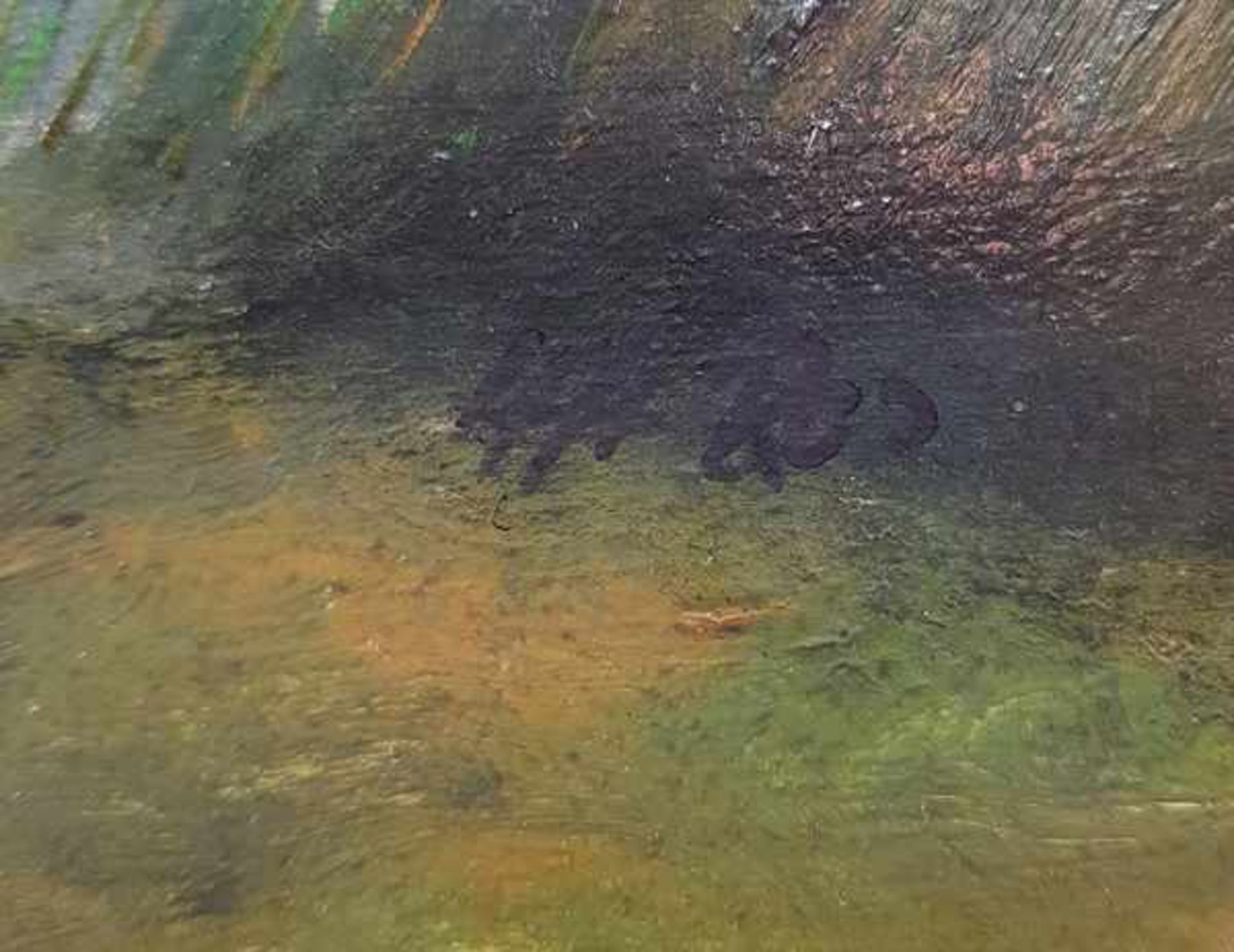 (Kunst) Schilderij, olieverf op board, gesigneerd H.H. RosSchilderij "molen aan het water bij - Bild 3 aus 5