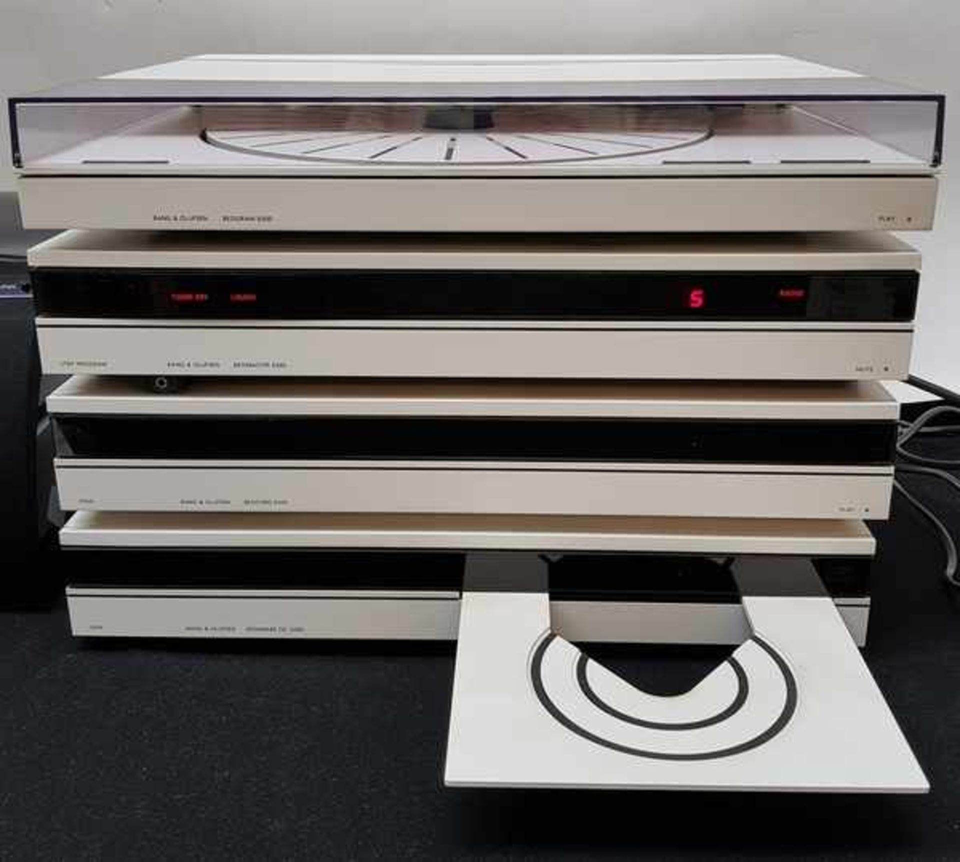 (Design) Stereoset Bang & Olufson Beomaster 6500 7-delig, designer Jacob Jensen jaren '90Bang & - Bild 6 aus 11