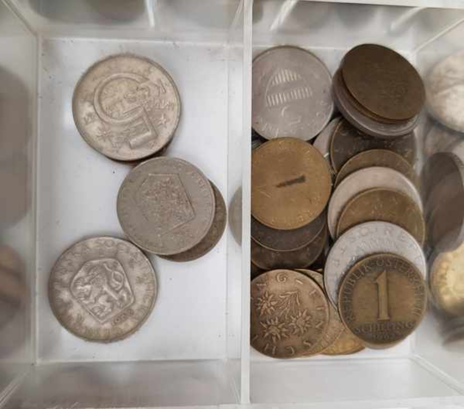 (Numismatiek) Centen, stuivers en buitenlands geldDiverse munten, grotendeels centen en stuivers. - Bild 2 aus 2