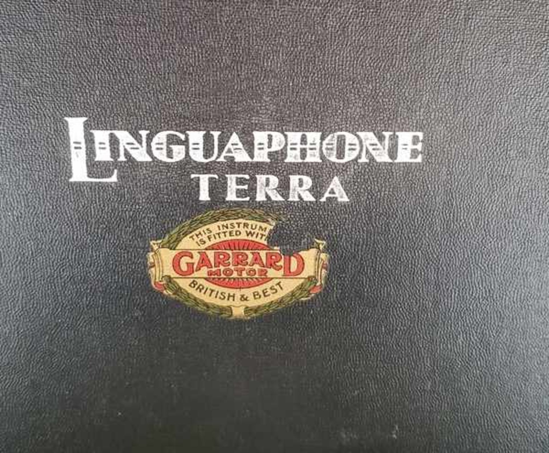 (Curiosa) Linguaphone platenspelerLinguaphone circa 1950. Deze platenspelers waren niet te koop, - Bild 3 aus 8